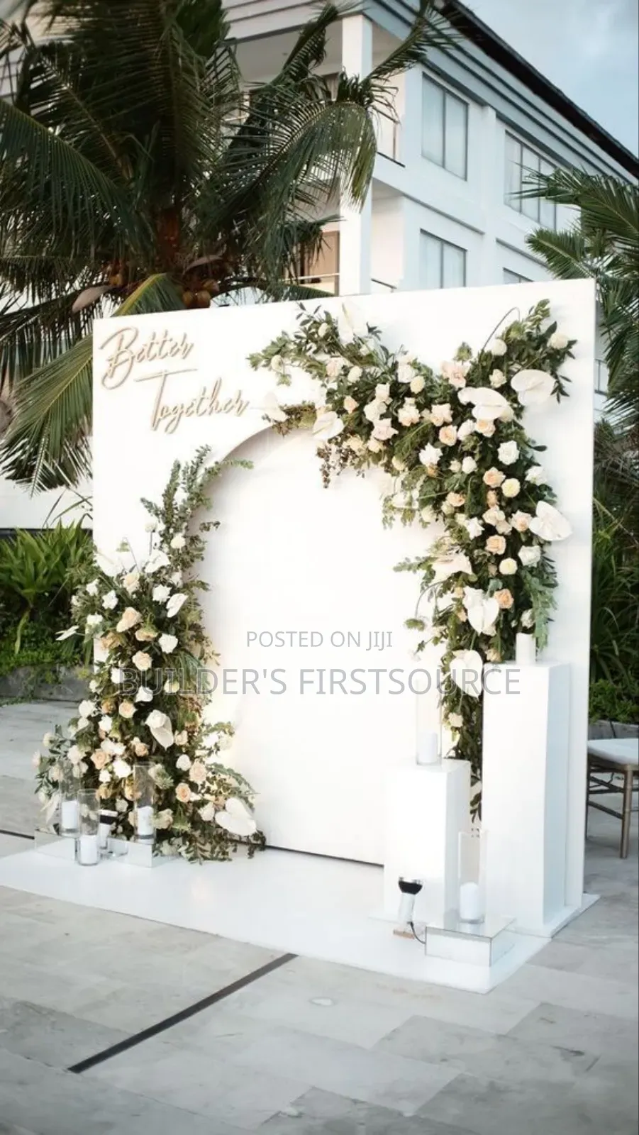Luxury Floral Photo Backdrop