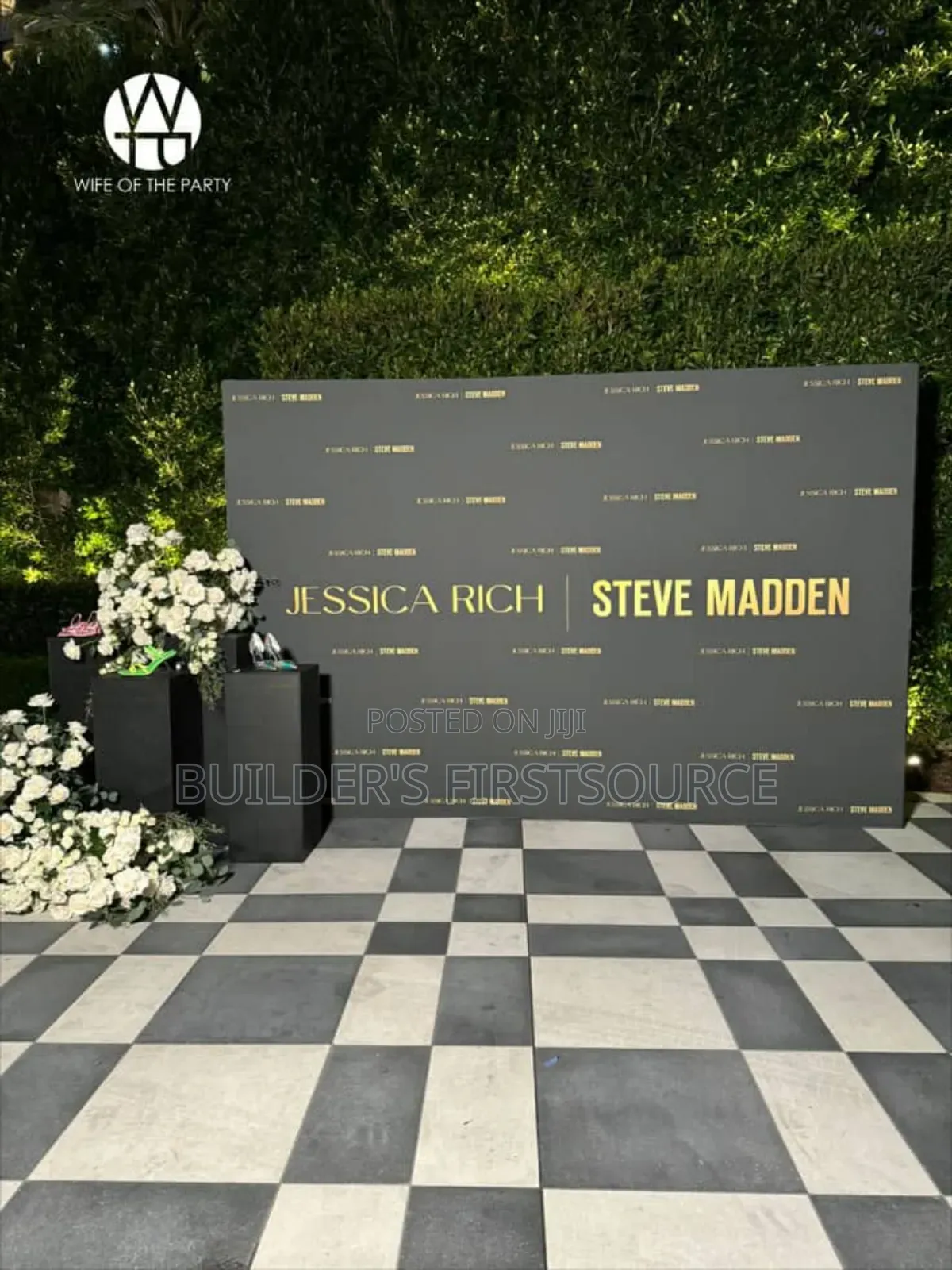 Luxury Floral Photo Backdrop