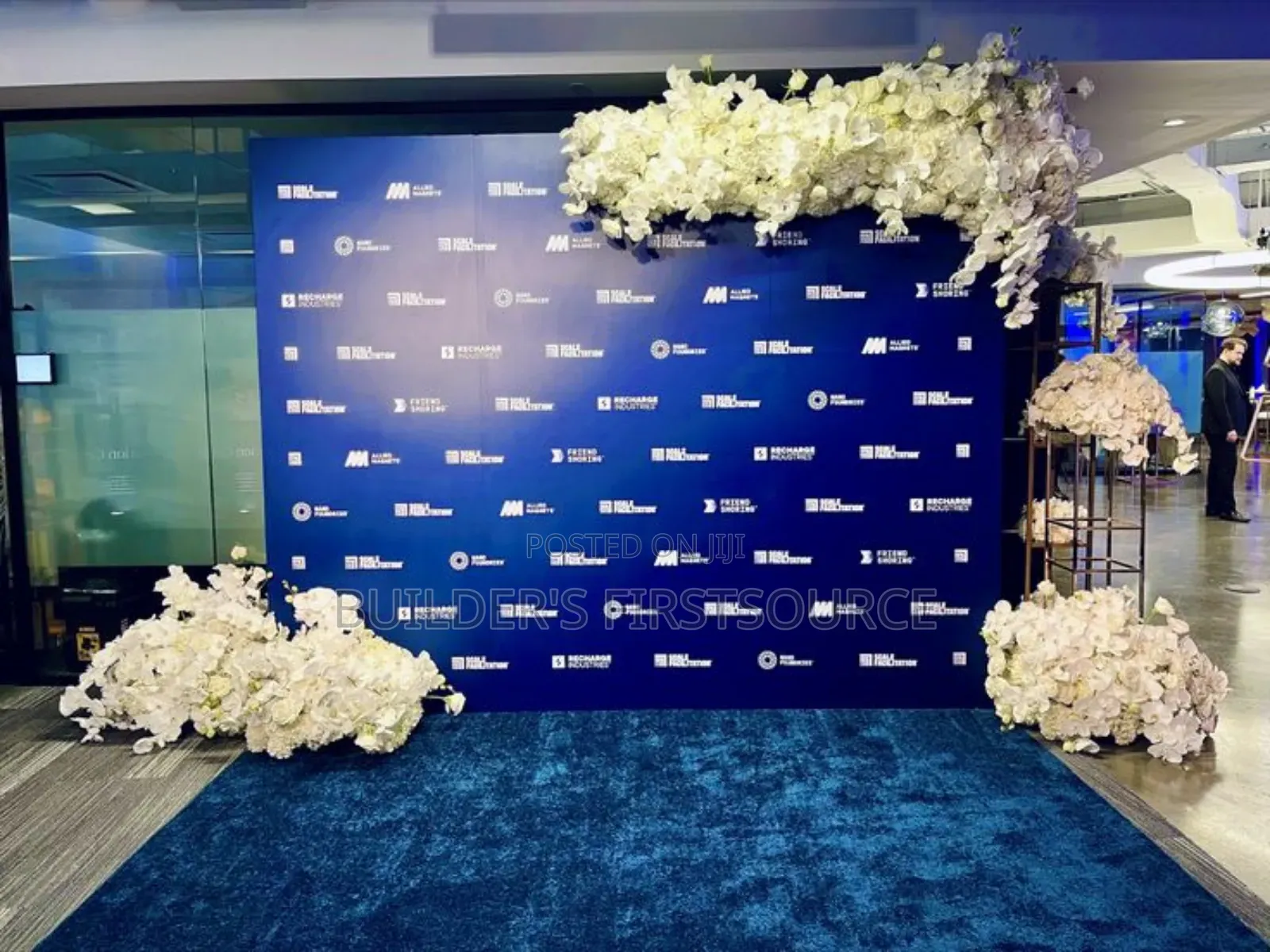 Luxury Floral Photo Backdrop