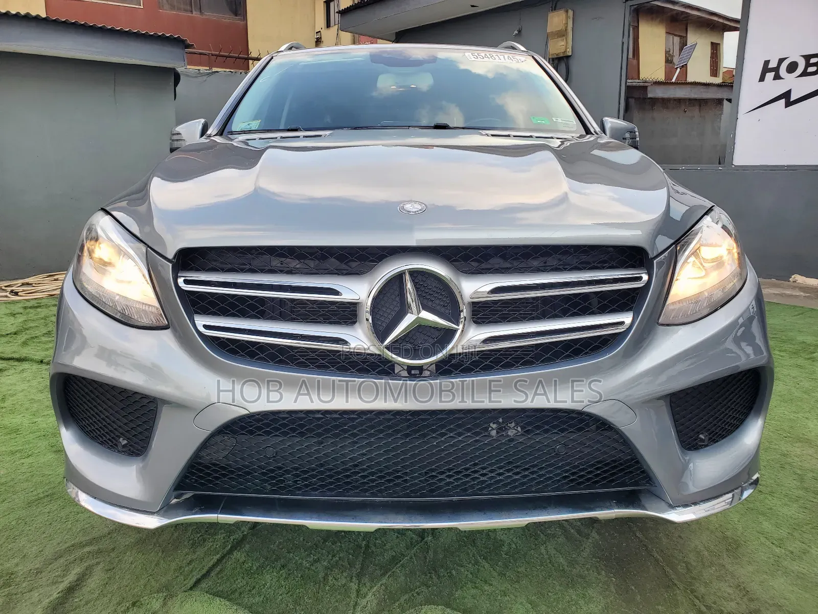 Mercedes-Benz GLE-Class GLE 320 4MATIC 2016 Gray