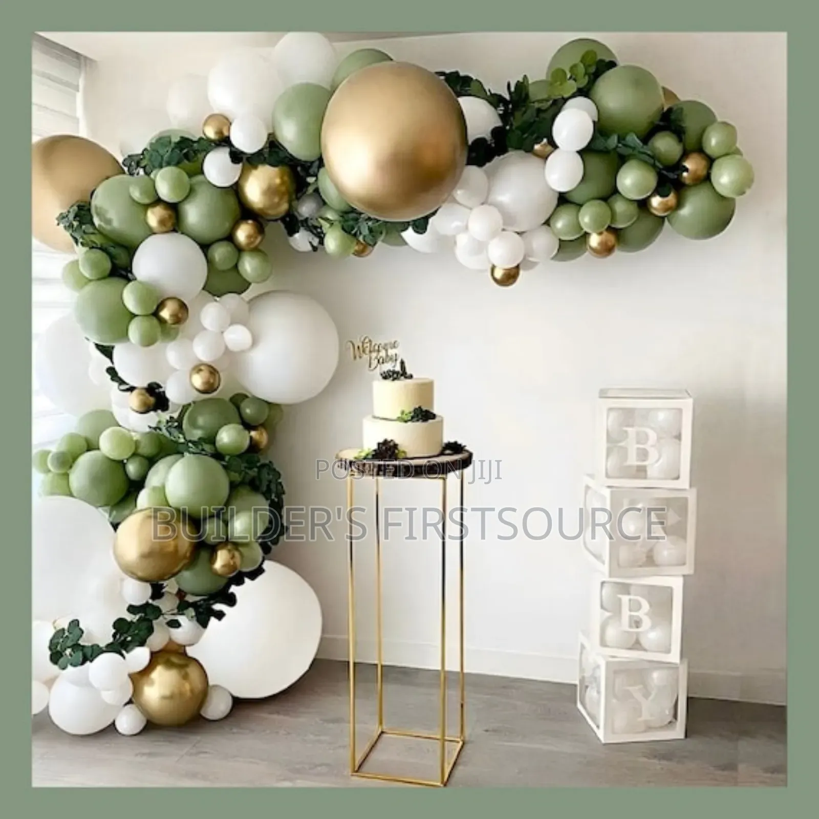 Balloon Styling Backdrop Setup