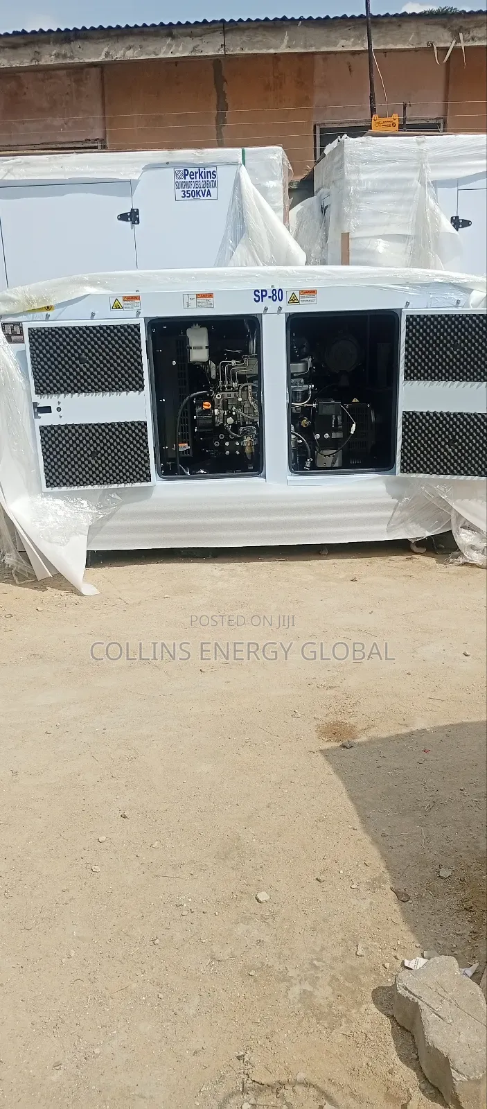 80kva Brand New Uk Perkins Soundproof Copper Coil Generator