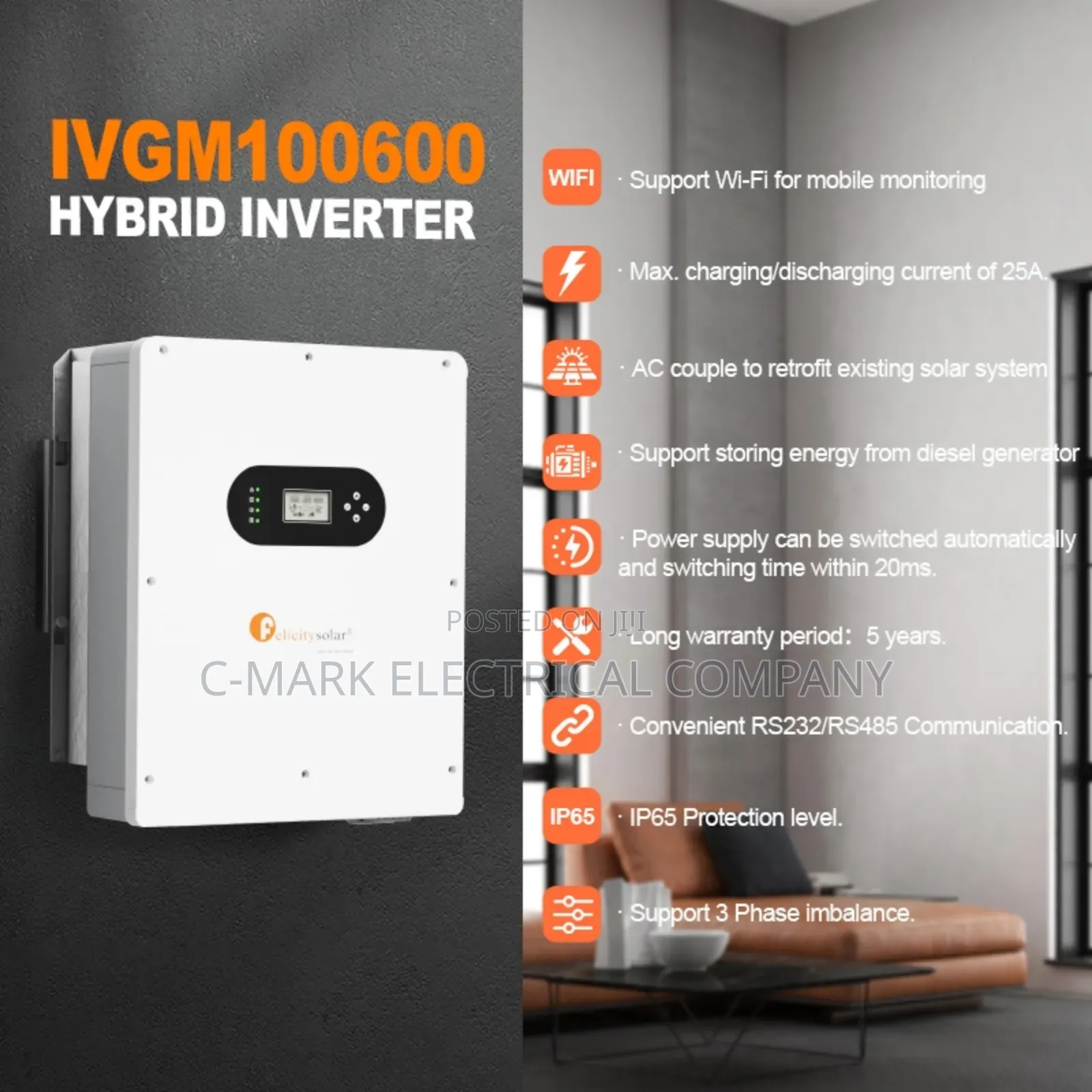 Felicity Pure Sine Wave Inverter 2 5kva to 14kva Home Inverter Felicit
