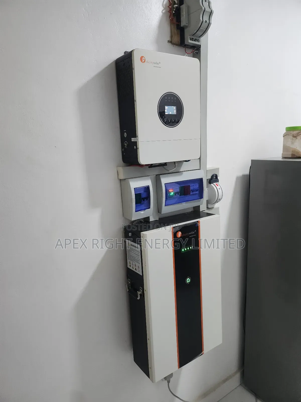 6kva Felicity Hybrid System+10kwh Lithium+10pcs-500watt Panel