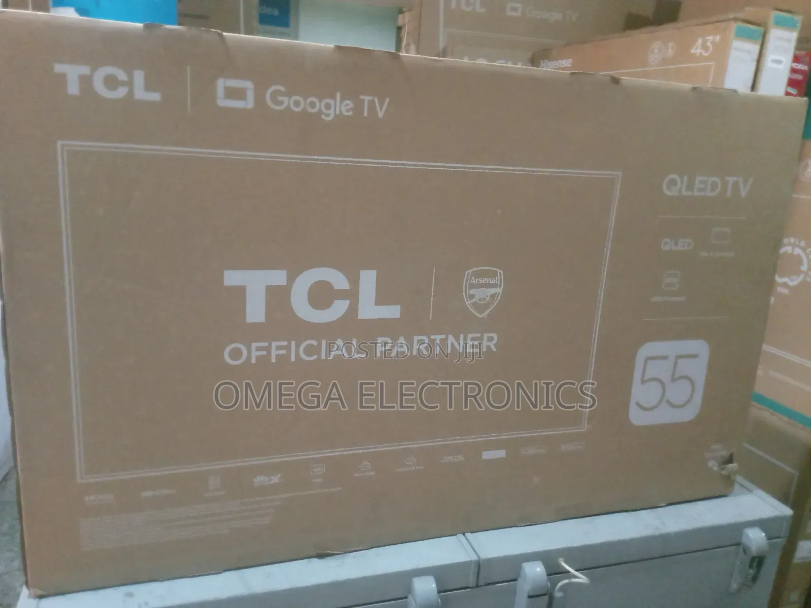 TCL Television 55inches Google Smart Q Led