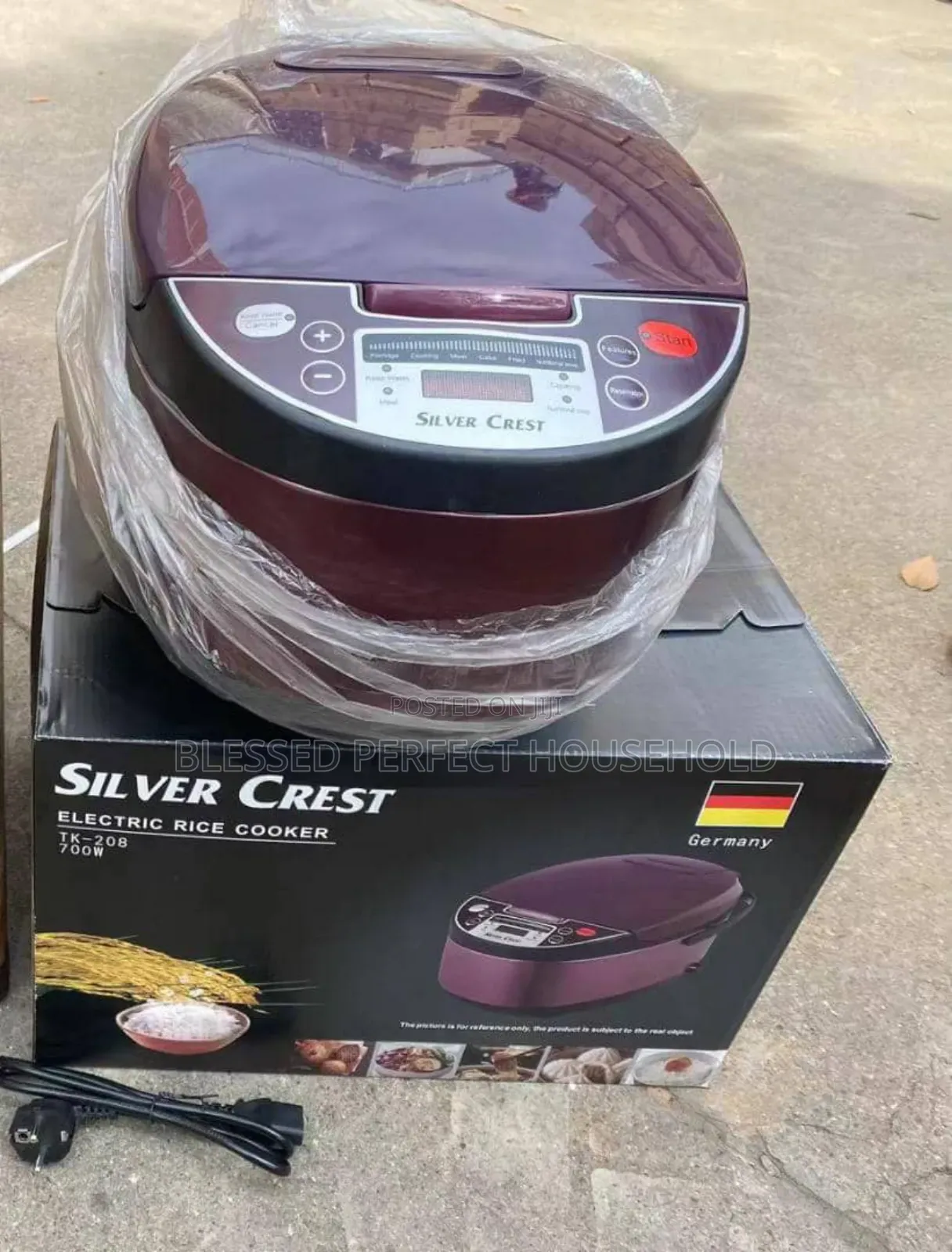 Germany Silver Crest Electric Rice Cooker