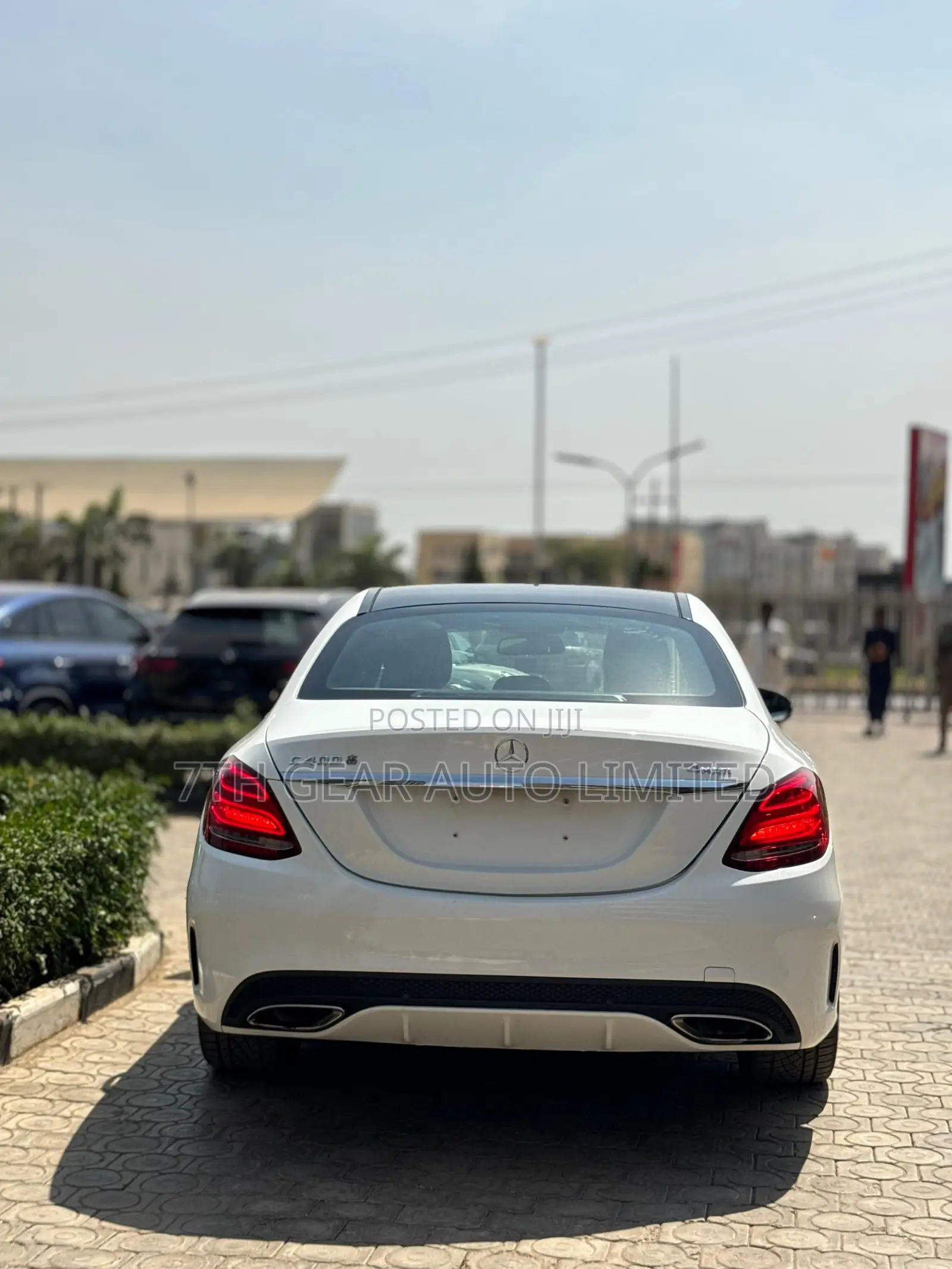Mercedes-Benz C400 4Matic AWD Sedan (3.0L V6 7A) 2015 White