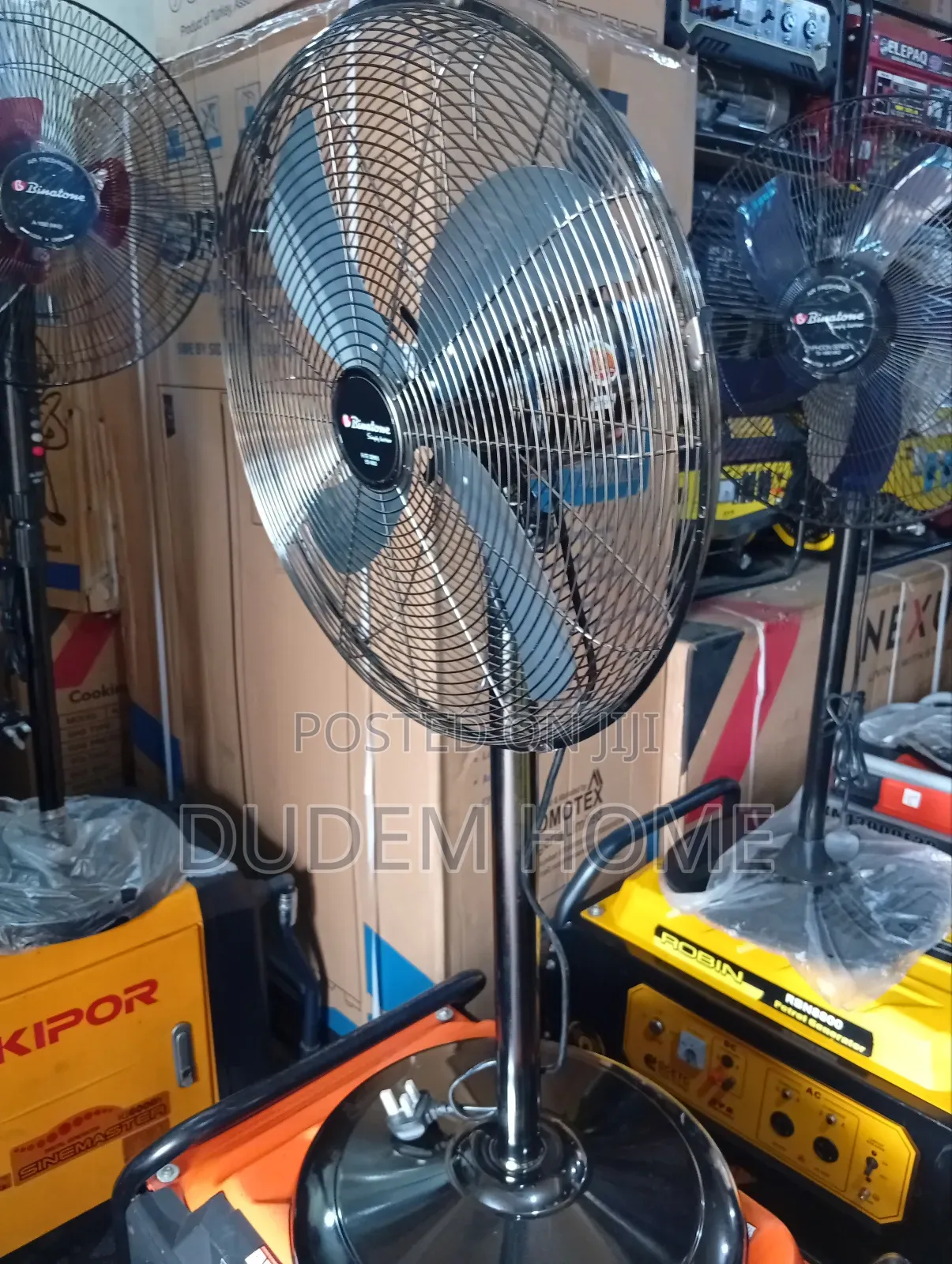 Binatone Standing Fan 18 Stainless Steel