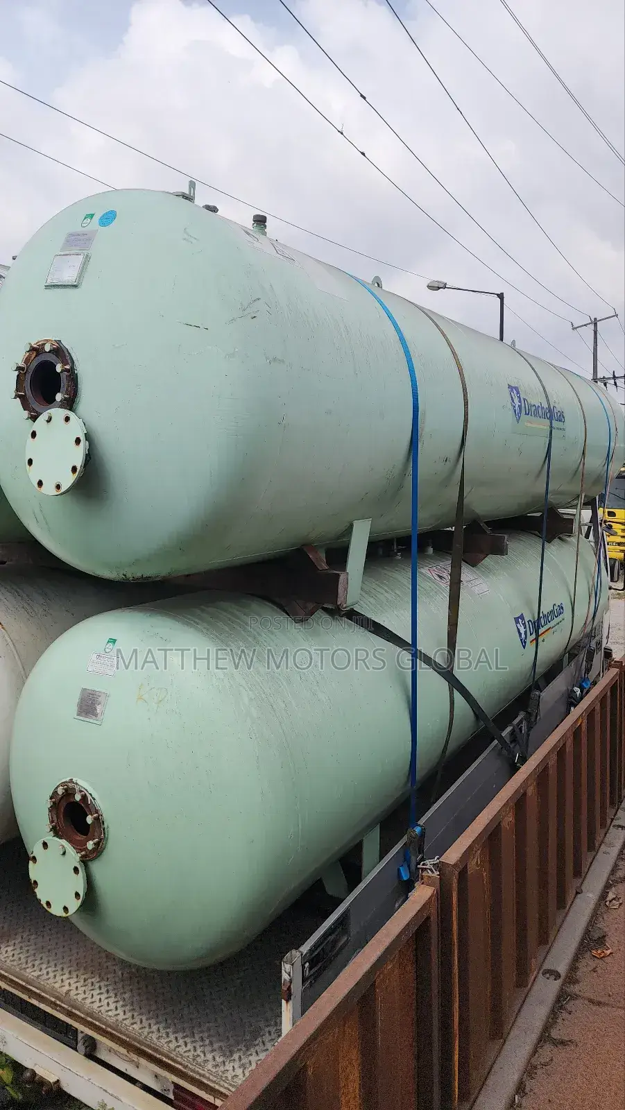 Gas Tank 3.5tons LPG Cooking Gas Tank