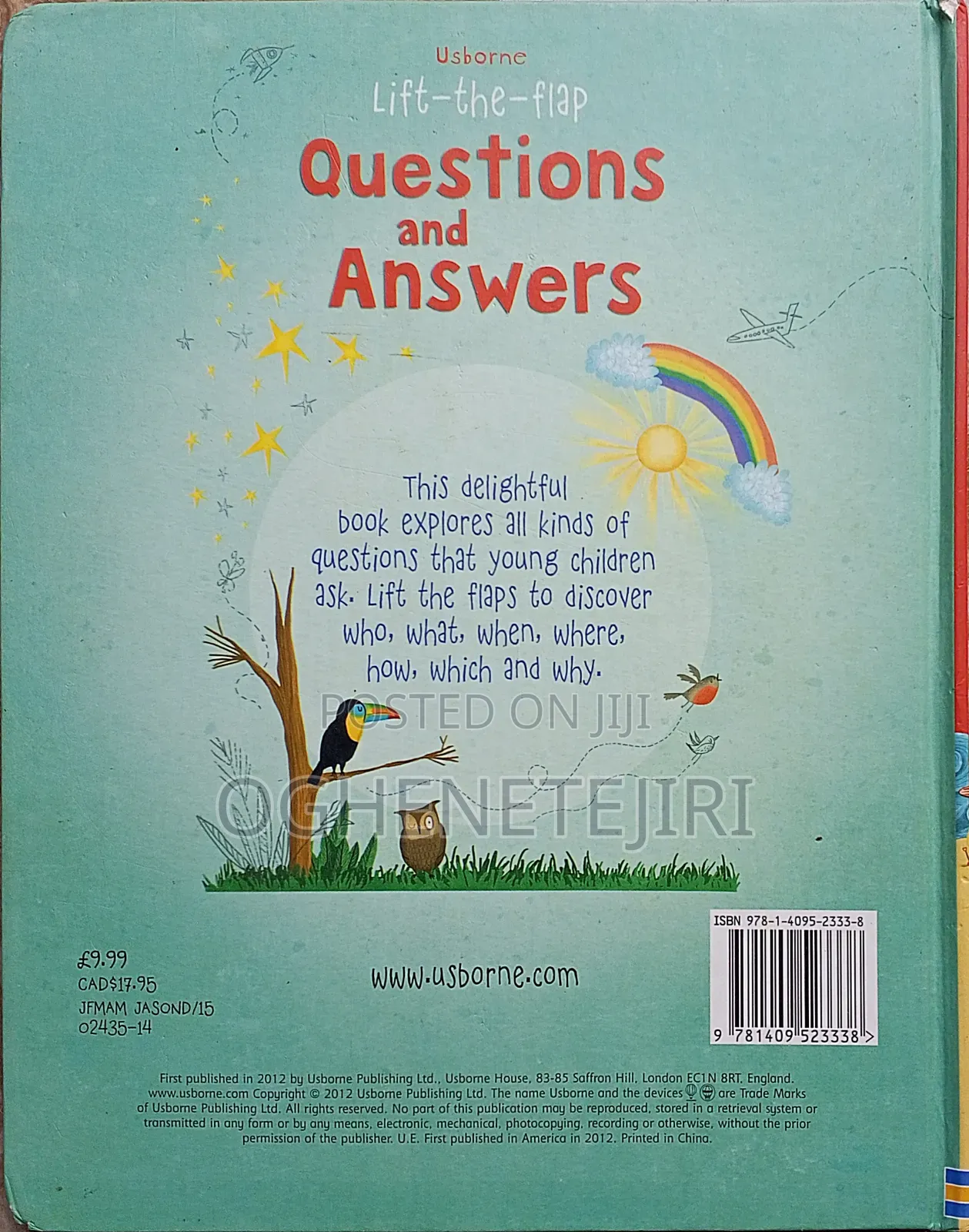 Usborne Lift-the-Flap – Questions Answers Books for Curious Kids