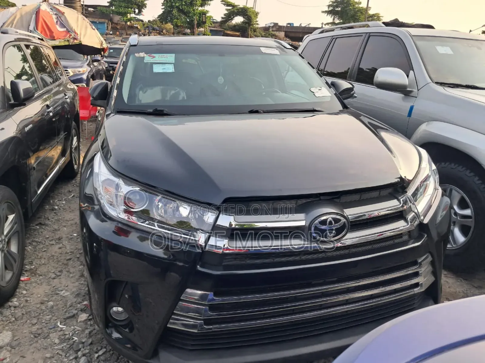 Toyota Highlander XLE 4dr SUV AWD (3.5L 6cyl 6A) 2015 Black