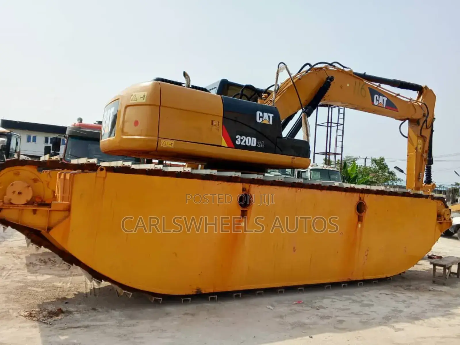 Foreign Used 320d Caterpillar Swampbuggy