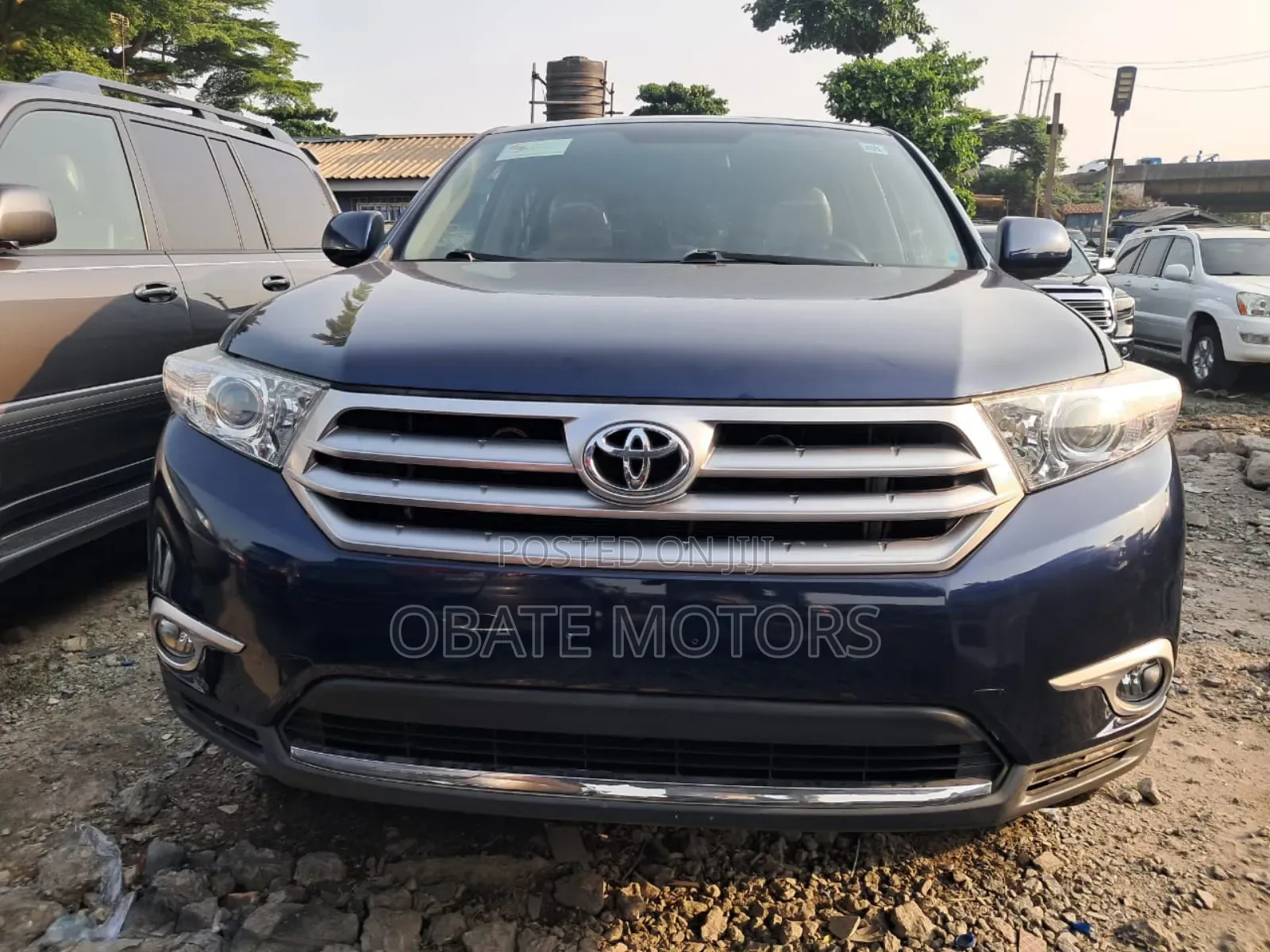 Toyota Highlander Limited 3.5L 2WD 2013 Blue