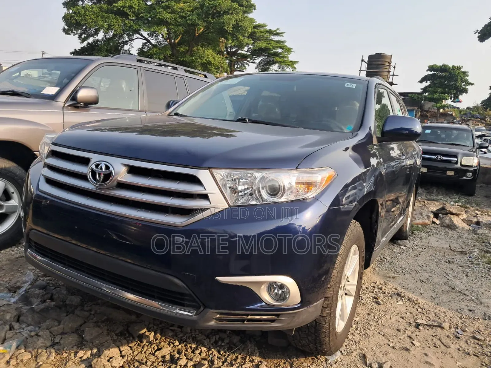 Toyota Highlander Limited 3.5L 2WD 2013 Blue