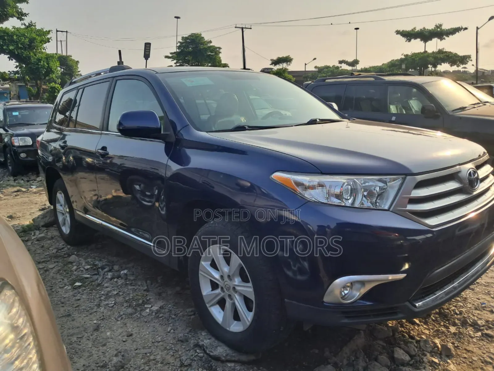 Toyota Highlander Limited 3.5L 2WD 2013 Blue