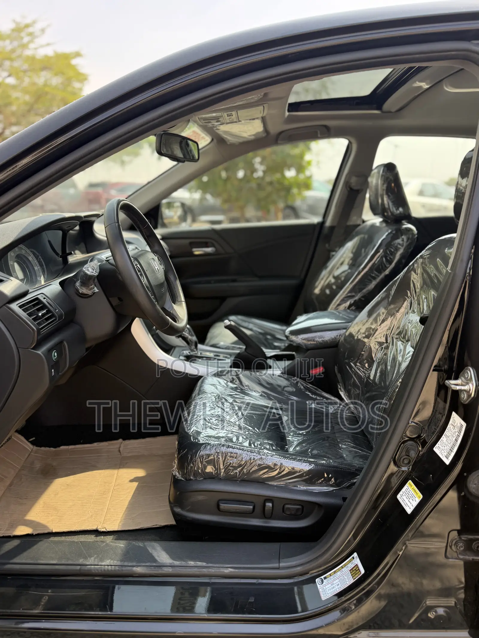 Honda Accord EX-L V-6 4dr Sedan w/Navigation (3.5L 6cyl 6A) 2014 Black