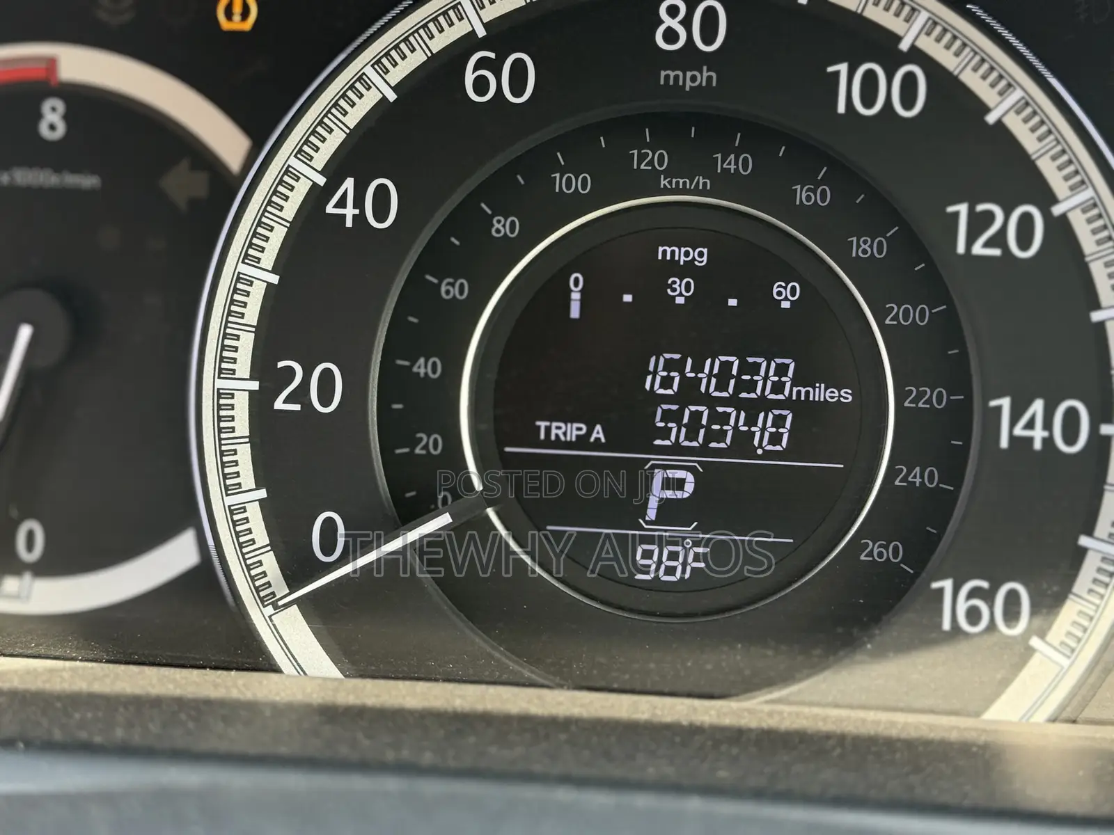 Honda Accord EX-L V-6 4dr Sedan w/Navigation (3.5L 6cyl 6A) 2014 Black