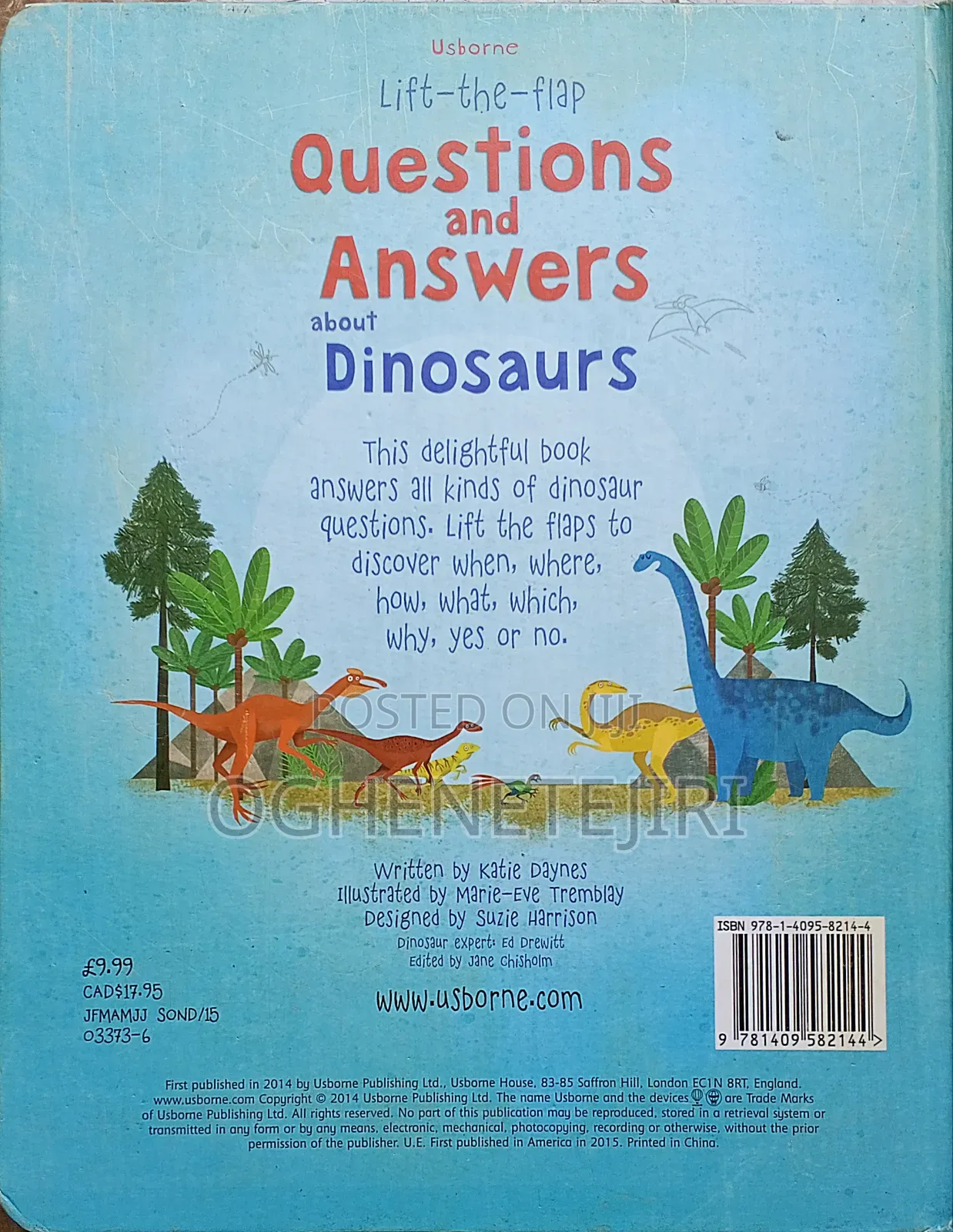 About Dinosaurs - Usborne Lift-the-Flap Collection
