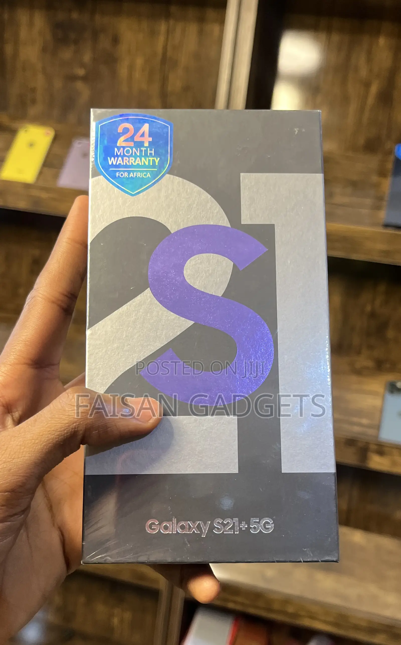 New Samsung Galaxy S21+ 5G 128 GB Purple