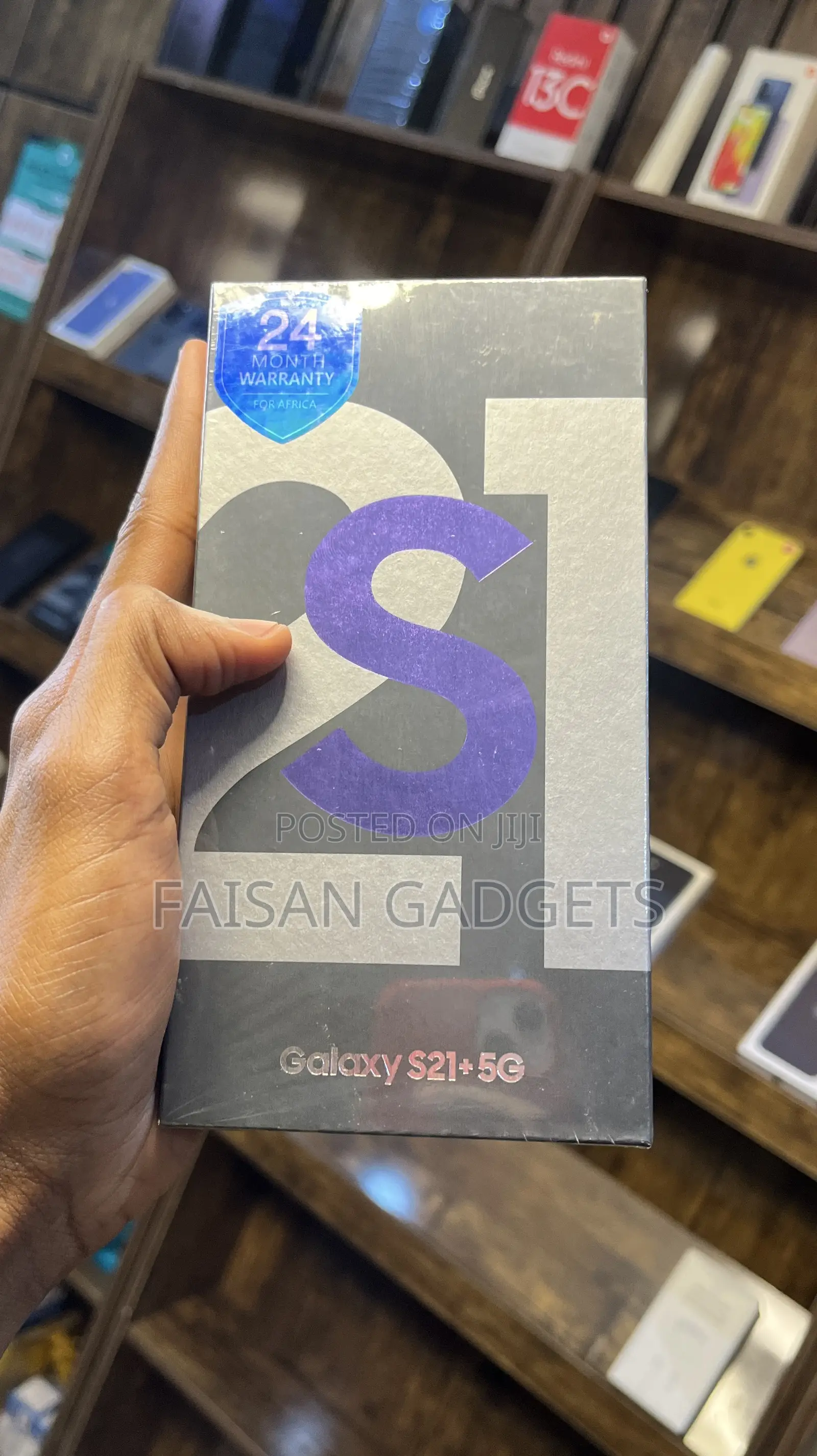 New Samsung Galaxy S21+ 5G 128 GB Purple