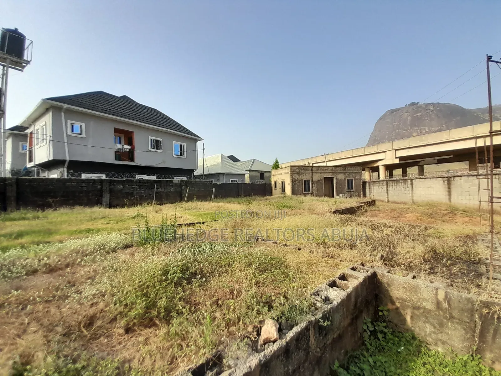750sqm Fenced and Gated Plot With Solid 6-Bedroom Foundation + Bq