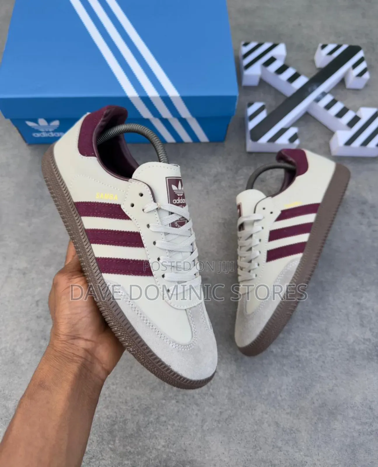 Adidas Samba Cream Wine