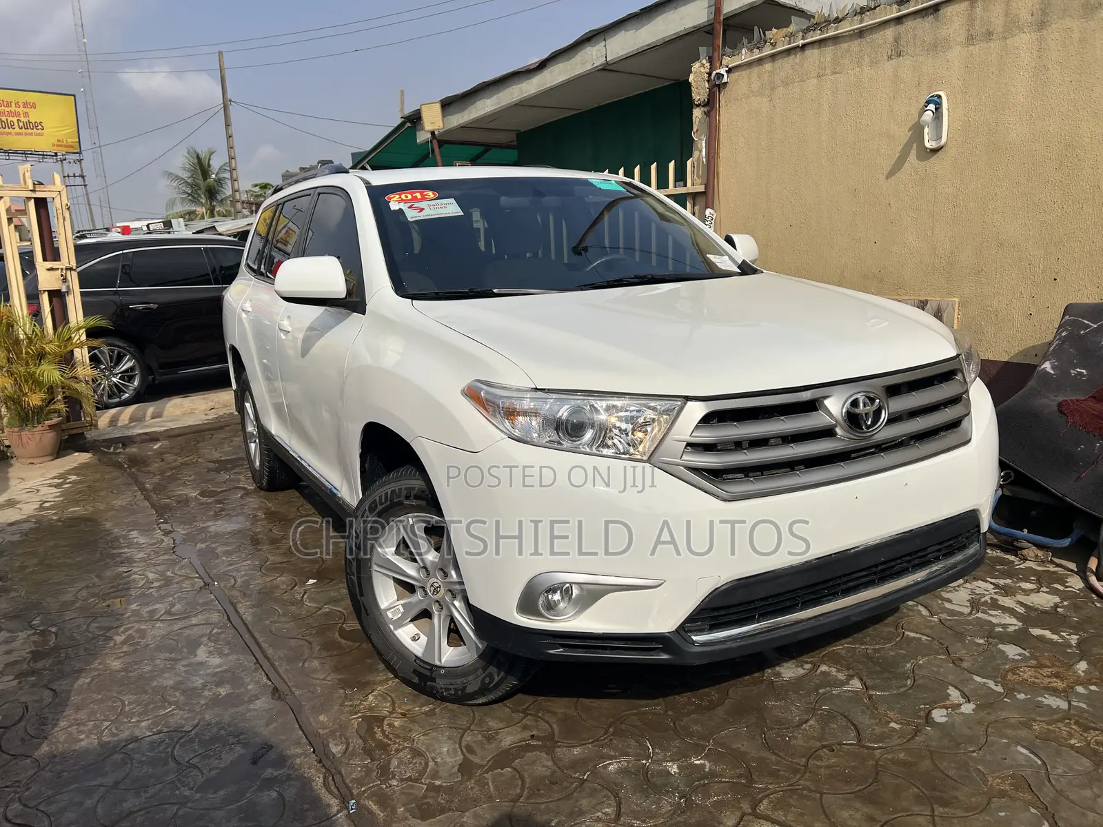 Toyota Highlander 3.5L 4WD 2013 White