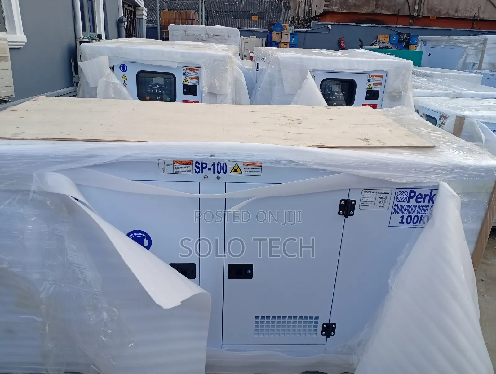 Brand New100 Kva Perkins Soundproof Diesel Generator 100% Copper Coil