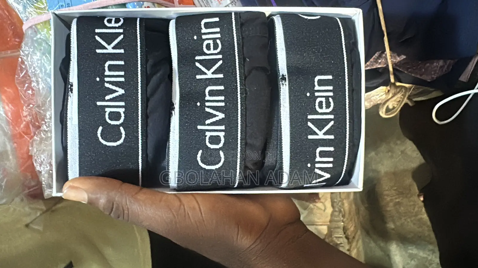 Calvin Klein Men’S Cotton Classic Fit 3–Pack Trunk