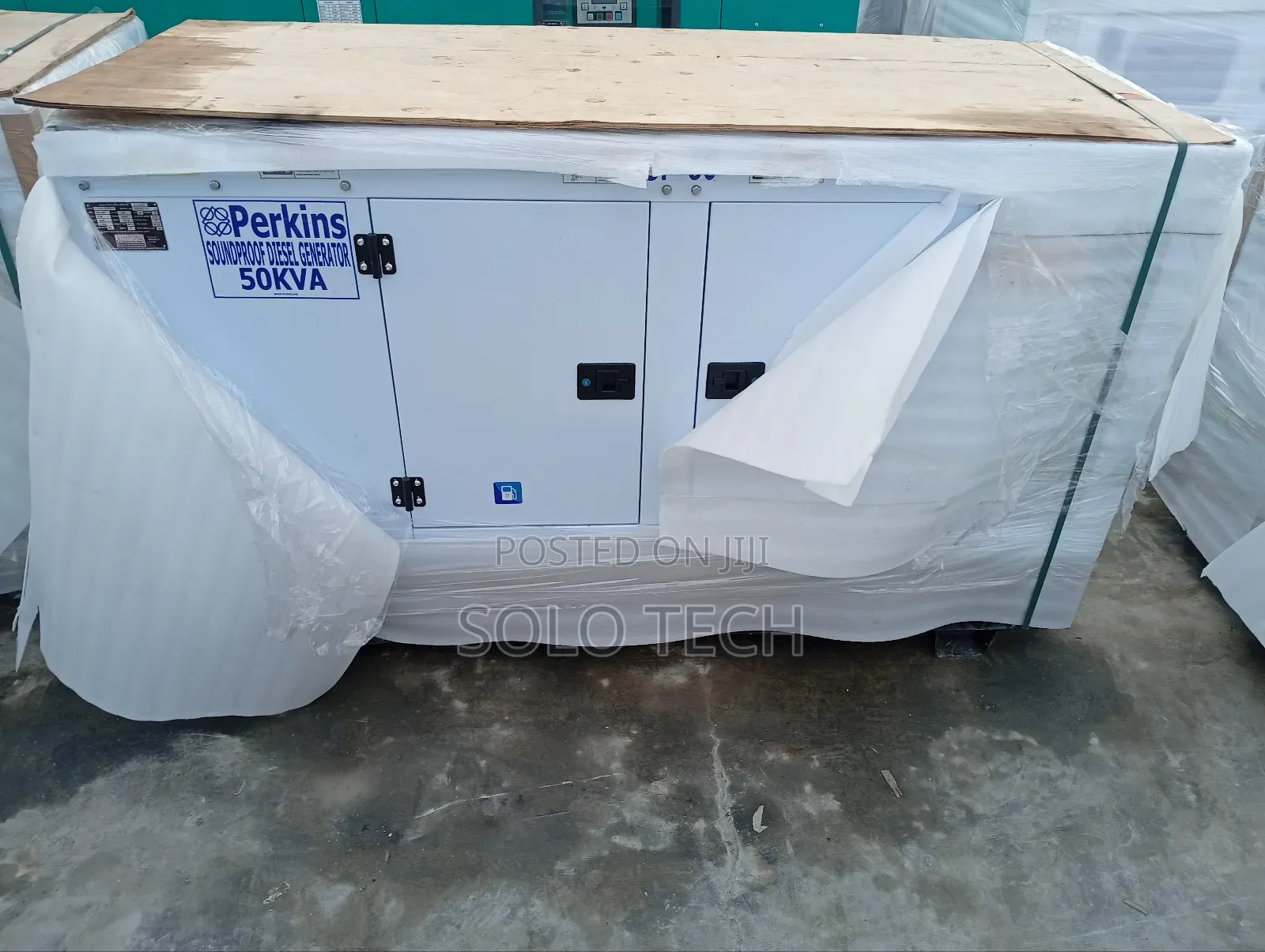 Brand New 50kva Perkins Soundproof Diesel Generator 100% Copper Coil