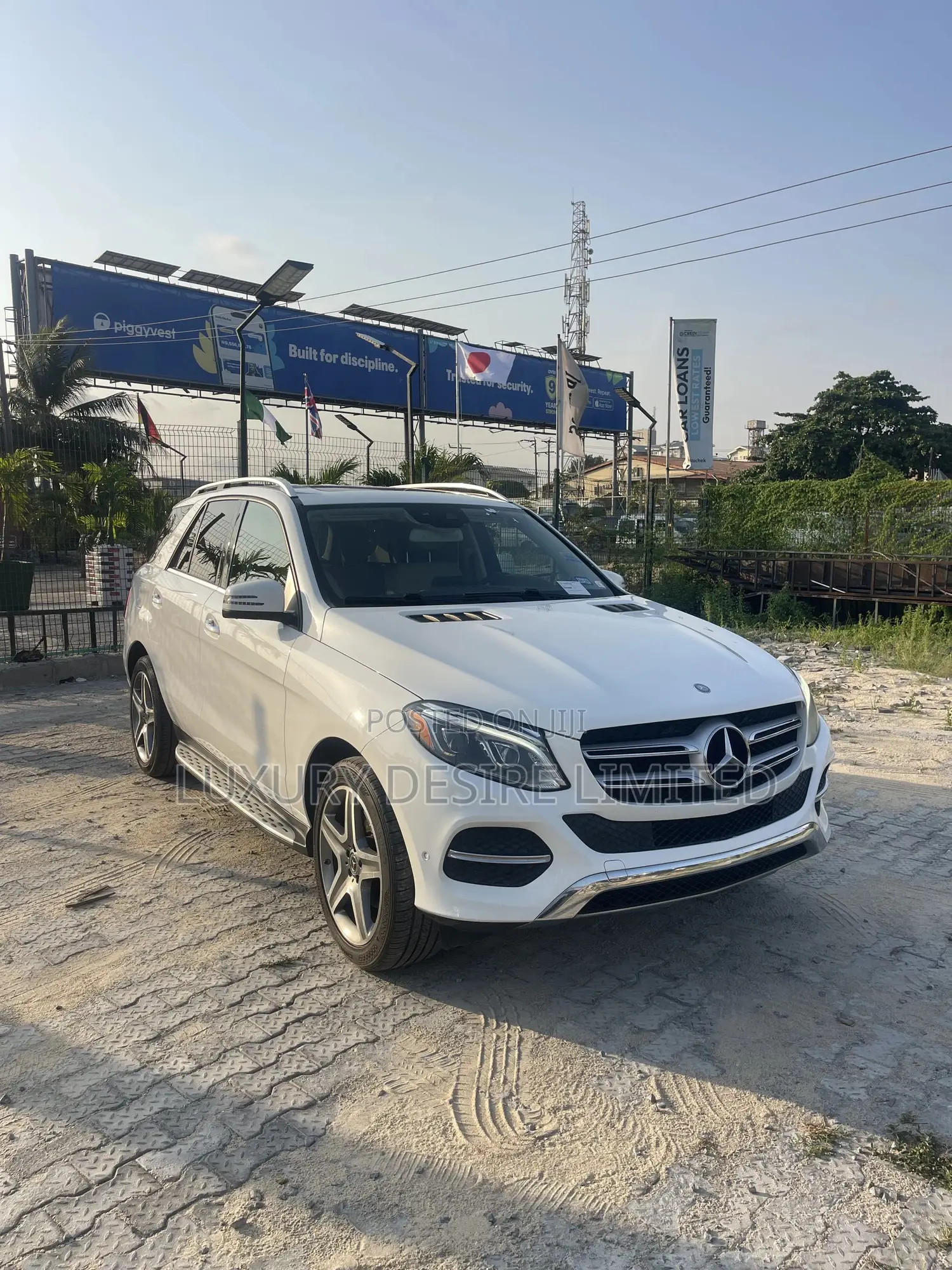 Mercedes-Benz GLE-Class GLE 350 2016 White