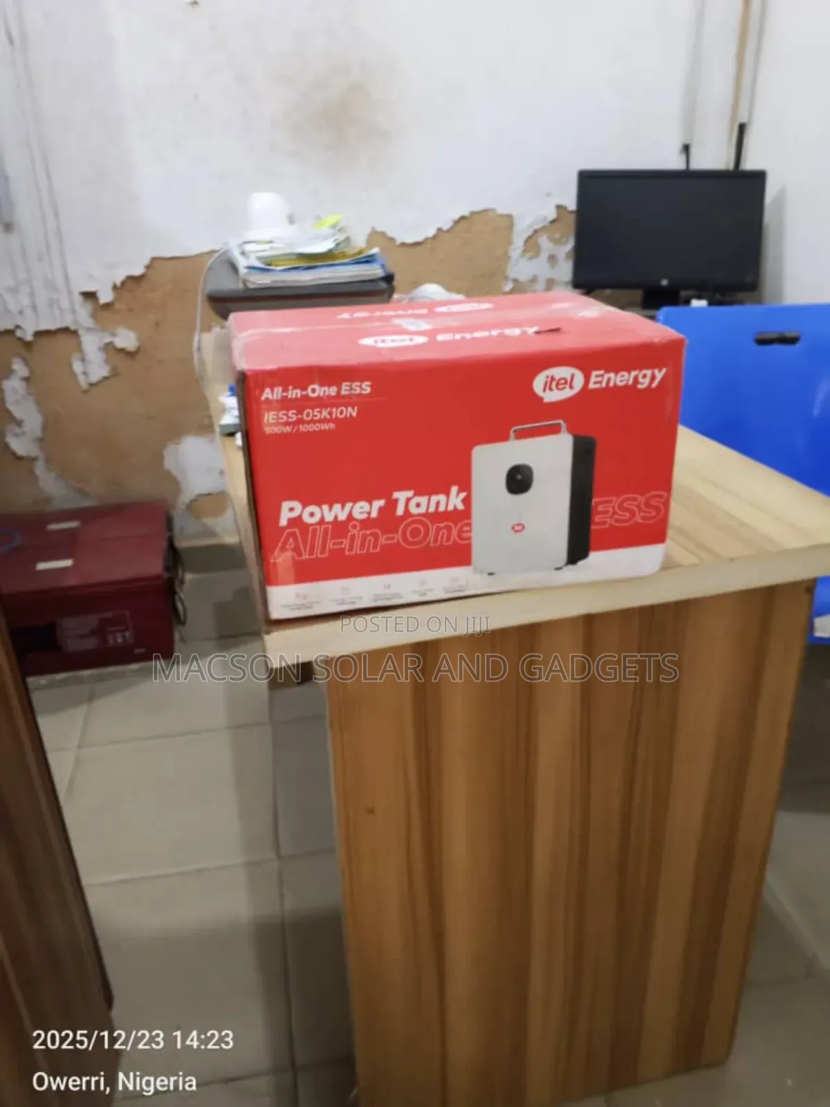 Itel Solar Power Tank