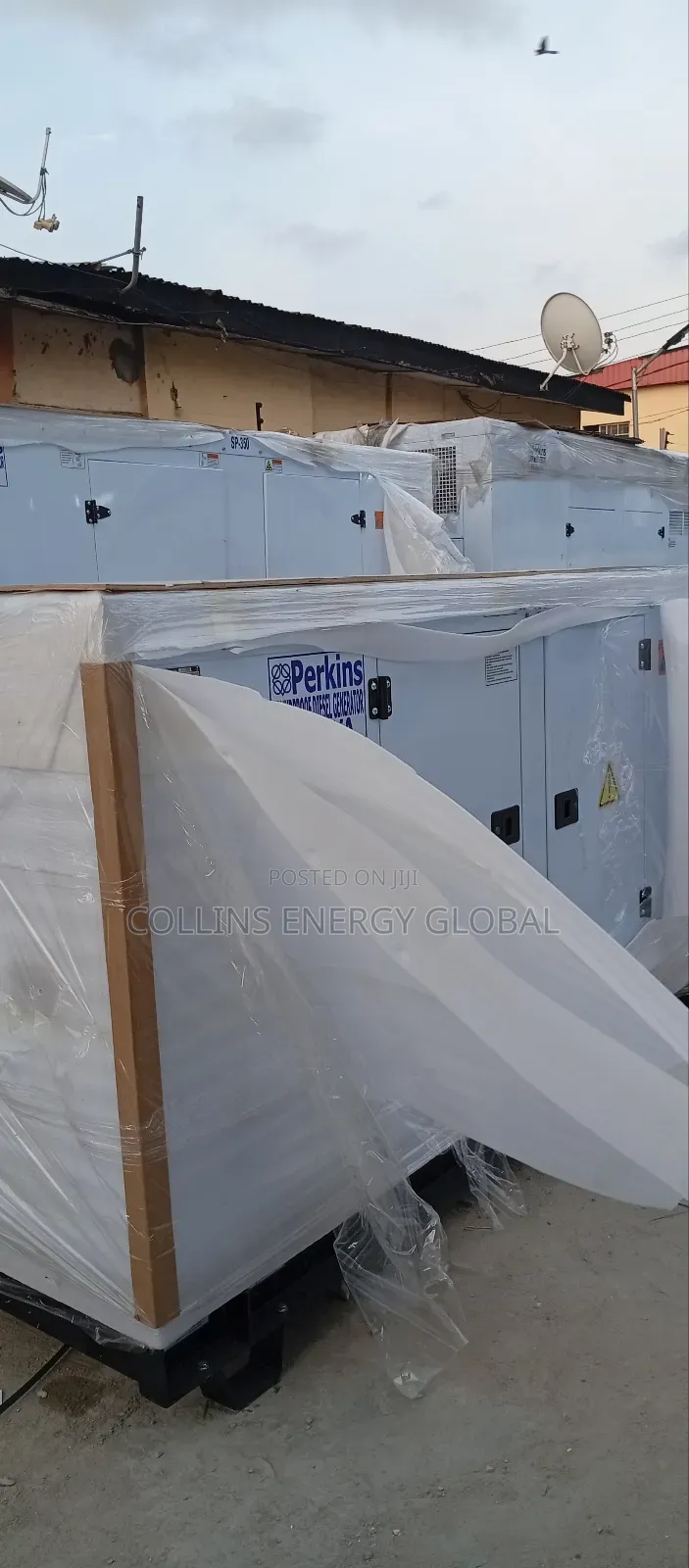50kva Brand New Uk Perkins Soundproof Copper Coil Generator