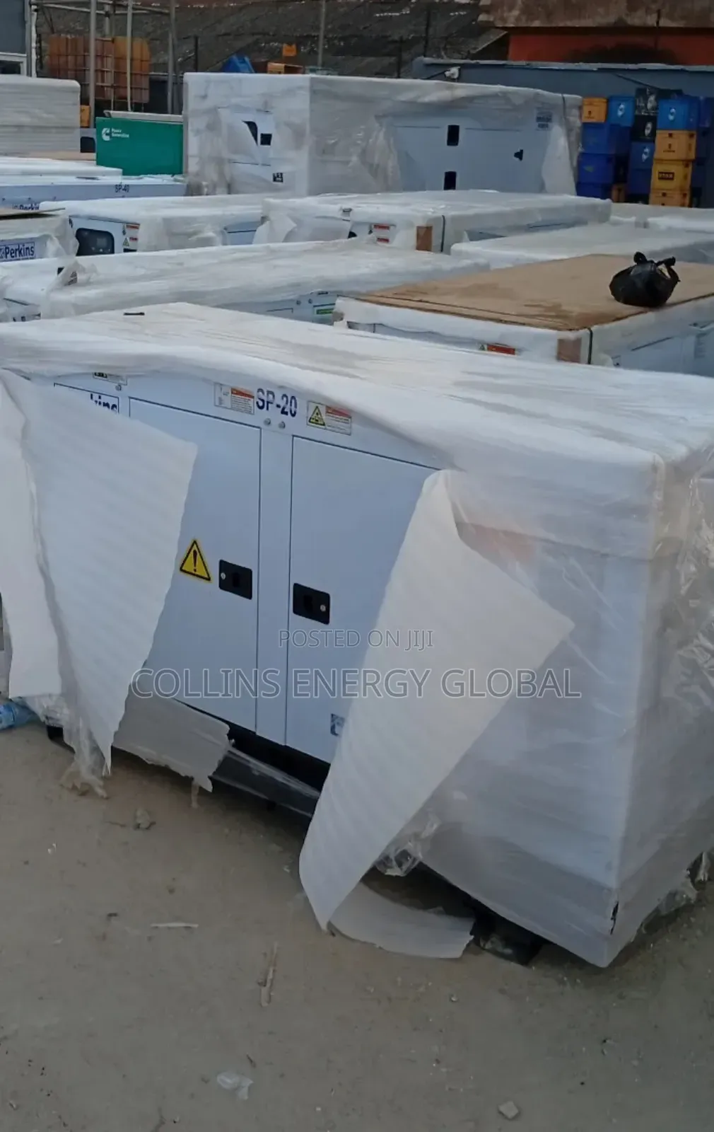 20kva Brand New Uk Perkins Soundproof Copper Coil Generator