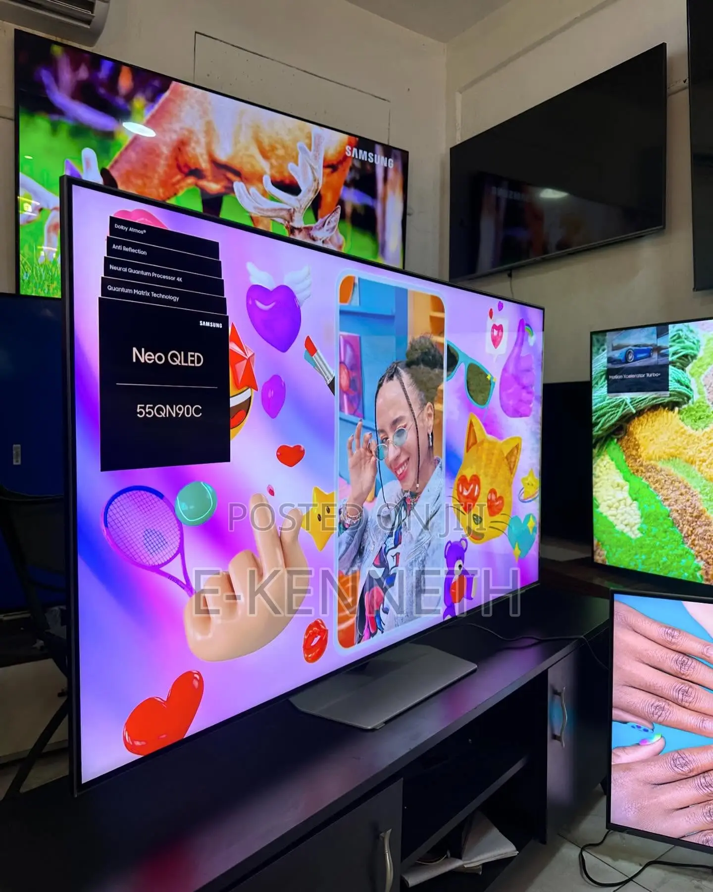 Samsung 55" Inches Neoqled Qn90c 4k Smart TV With 120hz 23/24 Edition