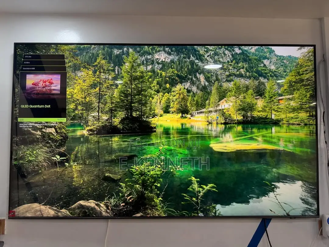 Samsung 75” Inches Qled Q64C QHDR 4k Airslim Smart TV 2023/2024 Model