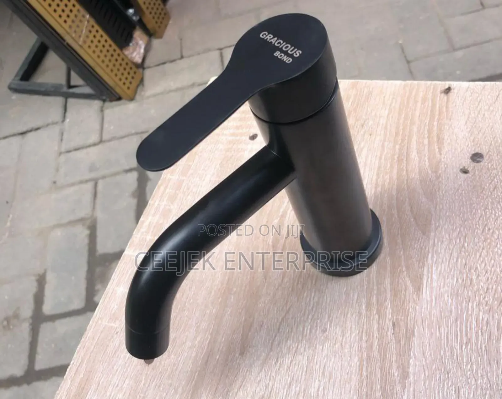 Original Black Basin Mixer