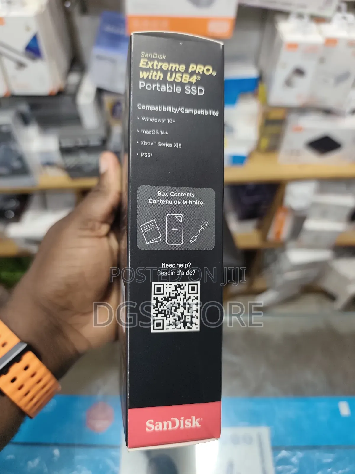 Sandisk Extreme Pro With USB 4 Portable SSD 4tb 3800mbs