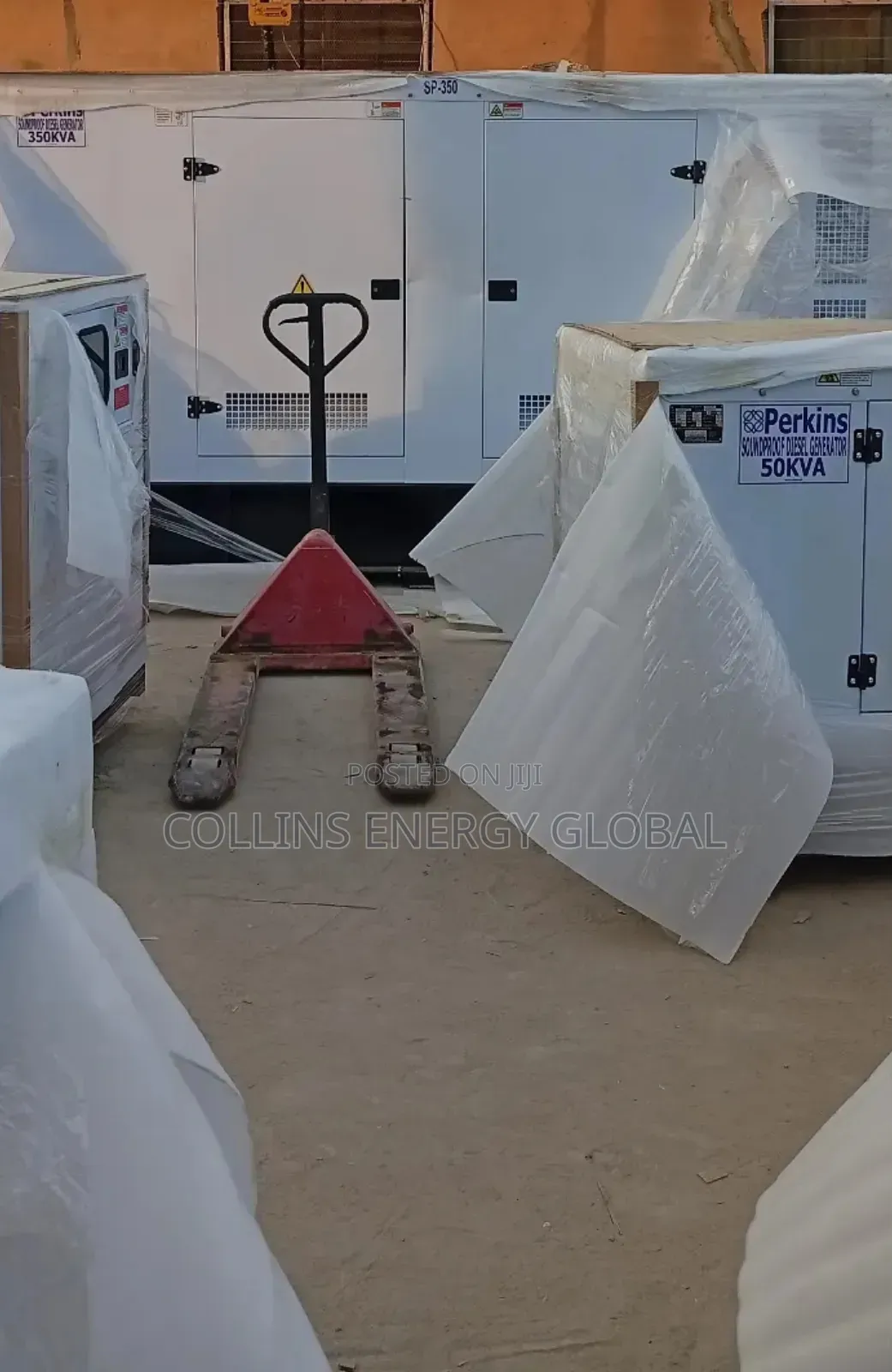 350kva Brand New Uk Perkins Soundproof Copper Coil Generator