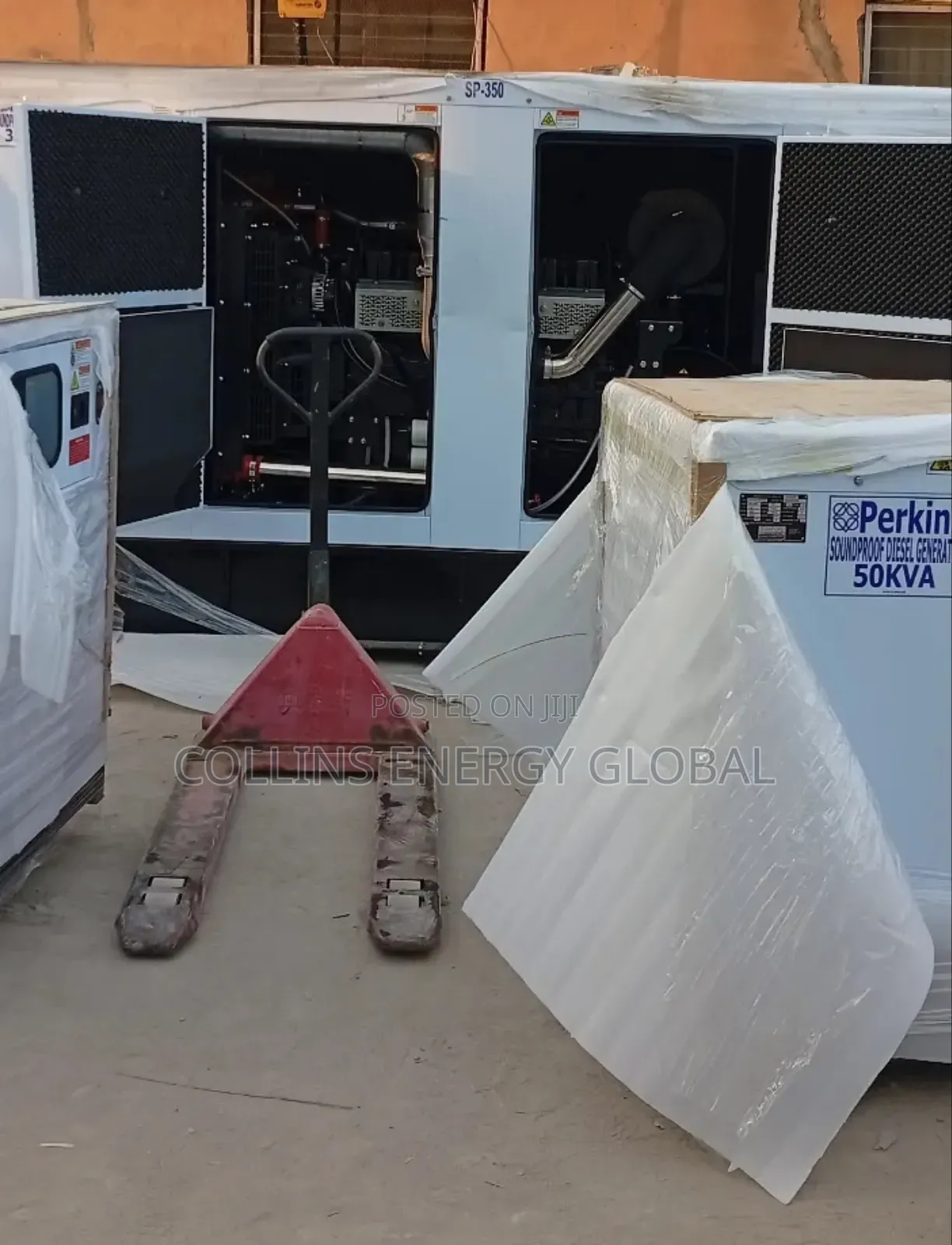 350kva Brand New Uk Perkins Soundproof Copper Coil Generator