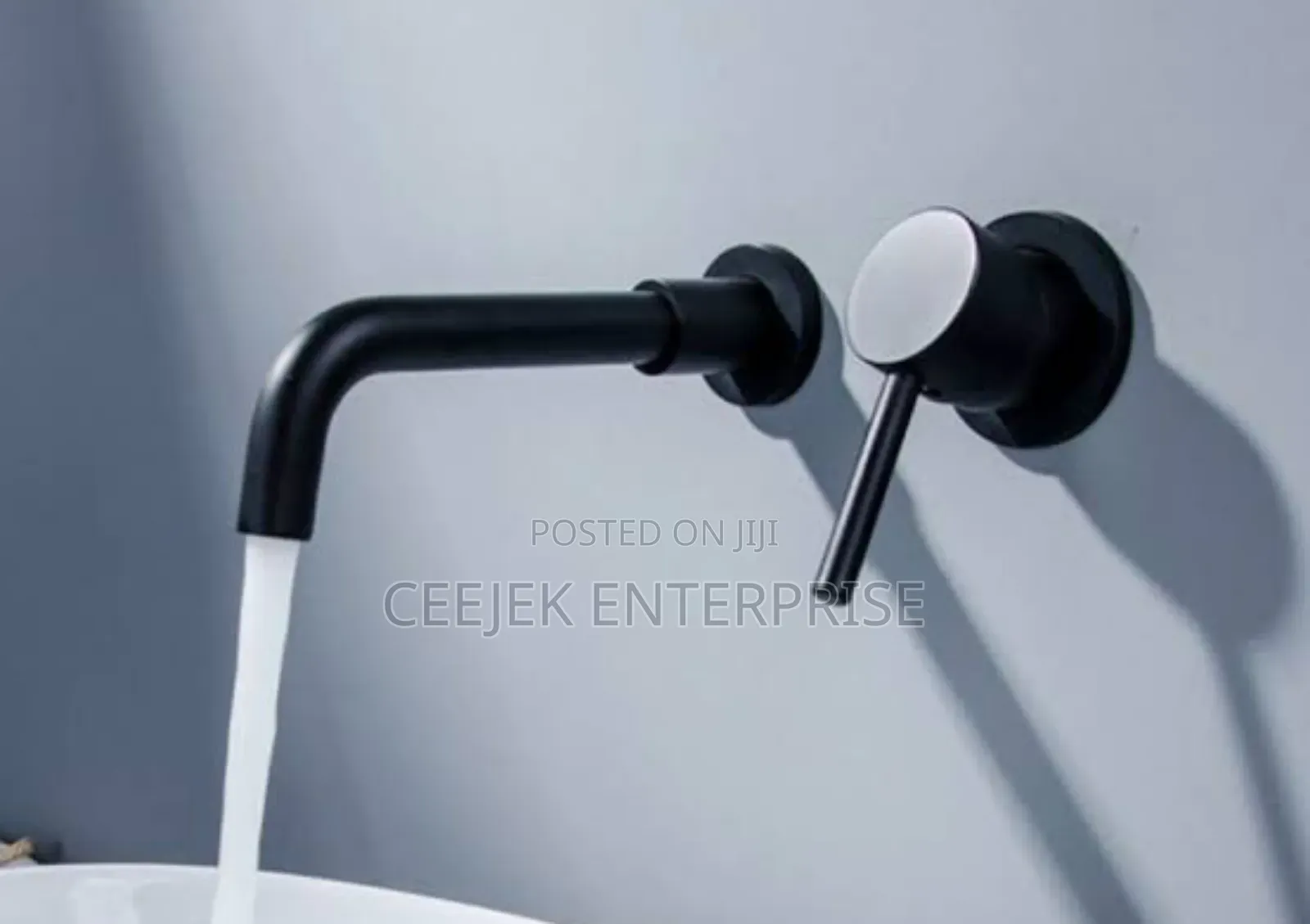 Black Condict Basin Mixer