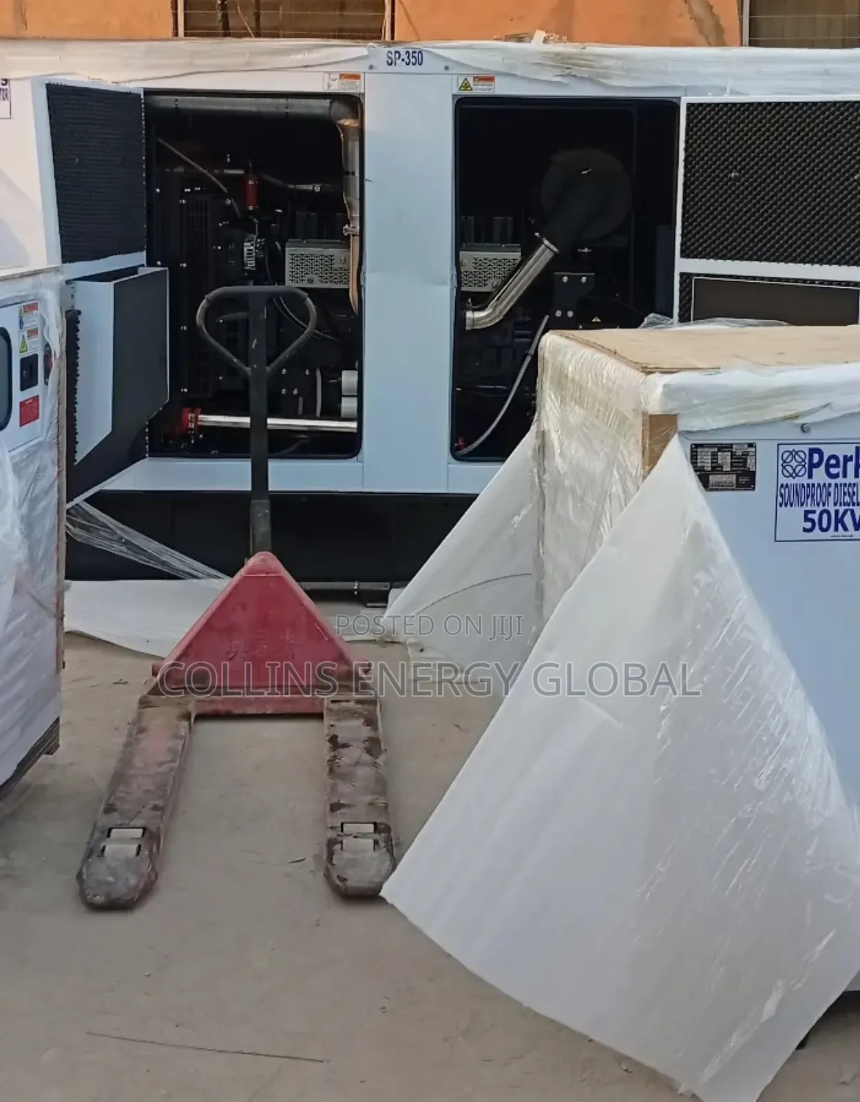 350kva Brand New Uk Perkins Soundproof Copper Coil Generator