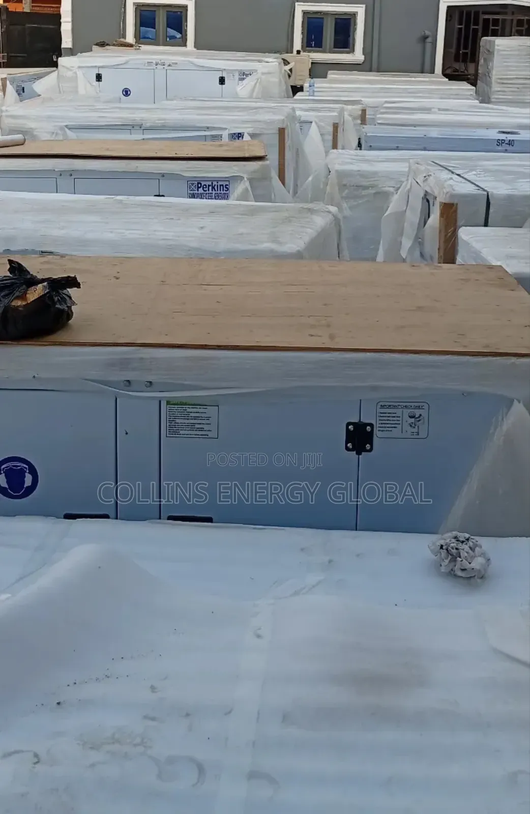 40kva Brand New Uk Perkins Soundproof Copper Coil Generator