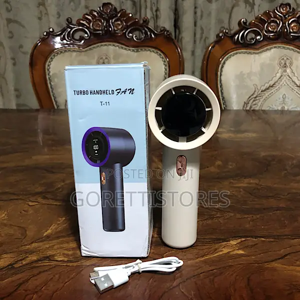 Turbo Handheld Digital Fan T-11