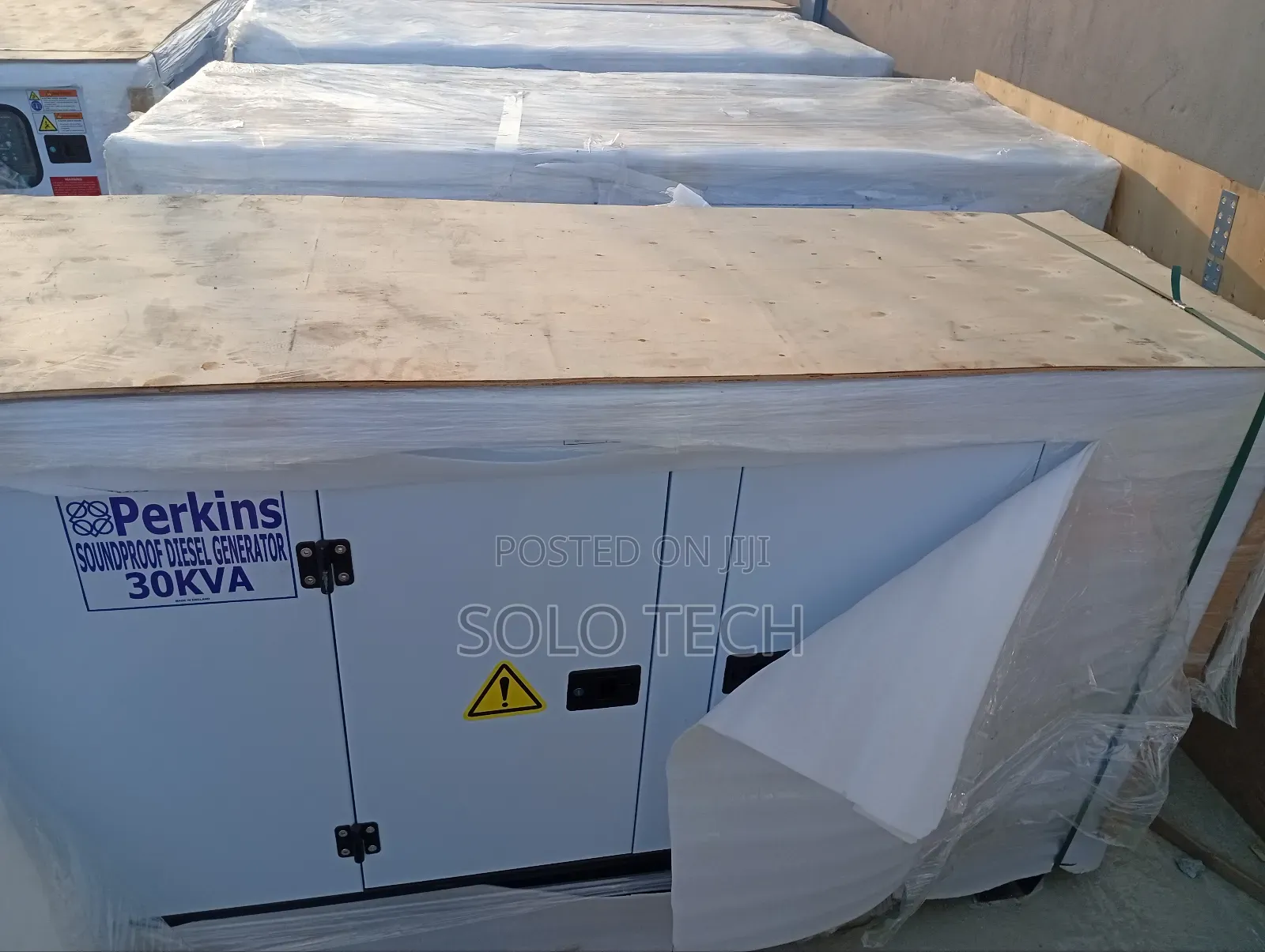 Brand New 30kva Perkins Soundproof Diesel Generator 100% Copper Coil