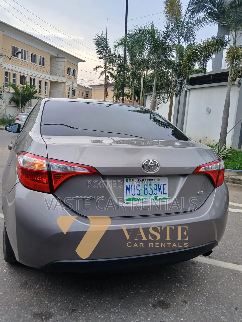 Clean Ride, Smooth Drive — Affordable Corolla 2016 for Hire!