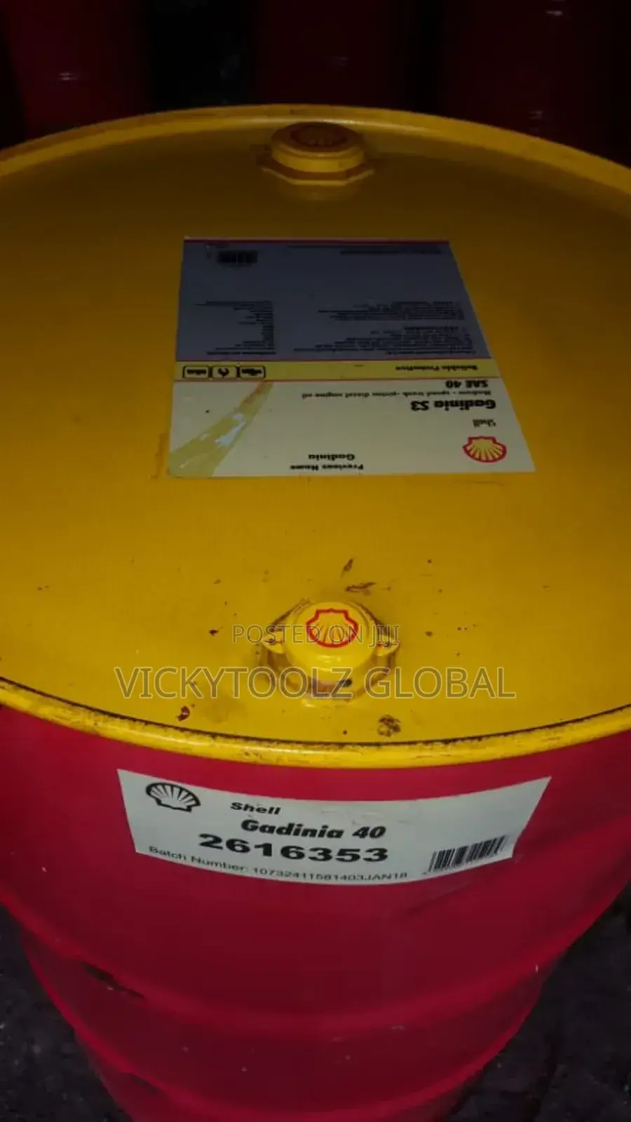 Shell Gadinia 40 (209litres)Gadinia S3 Sae 40 Piston Diesel Engine Oil