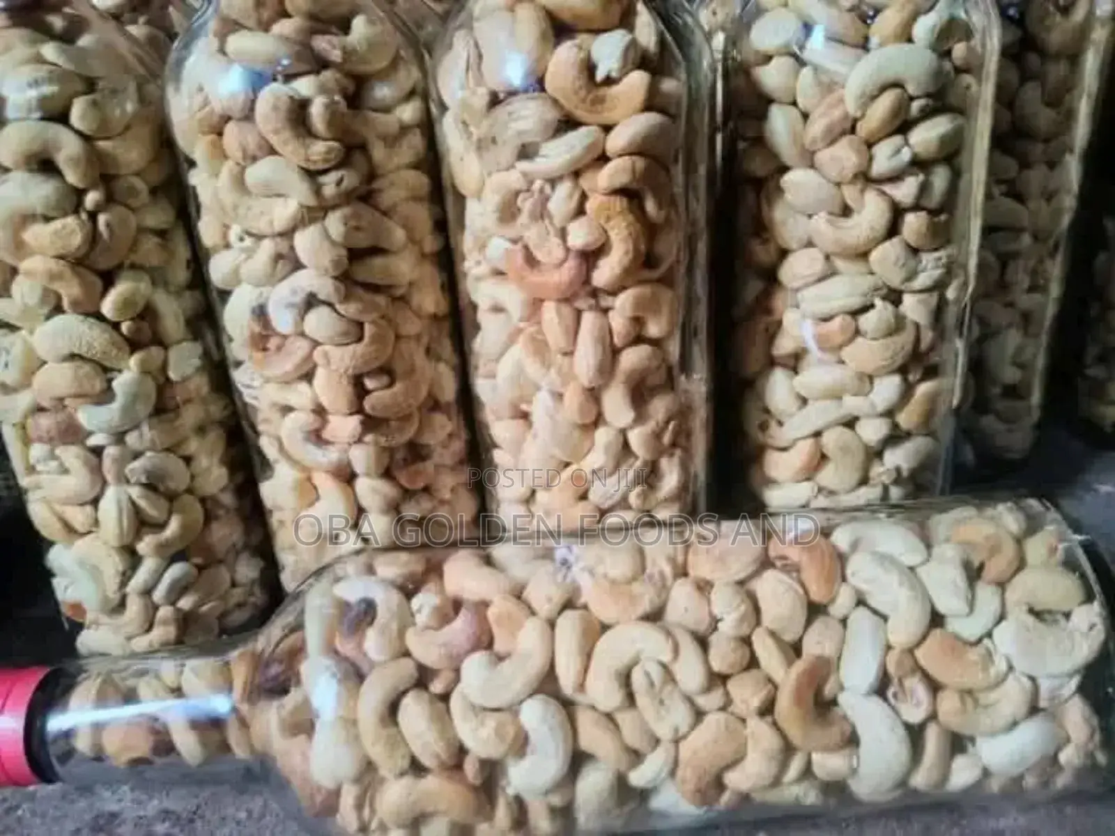 Bottle of Cashew Nut