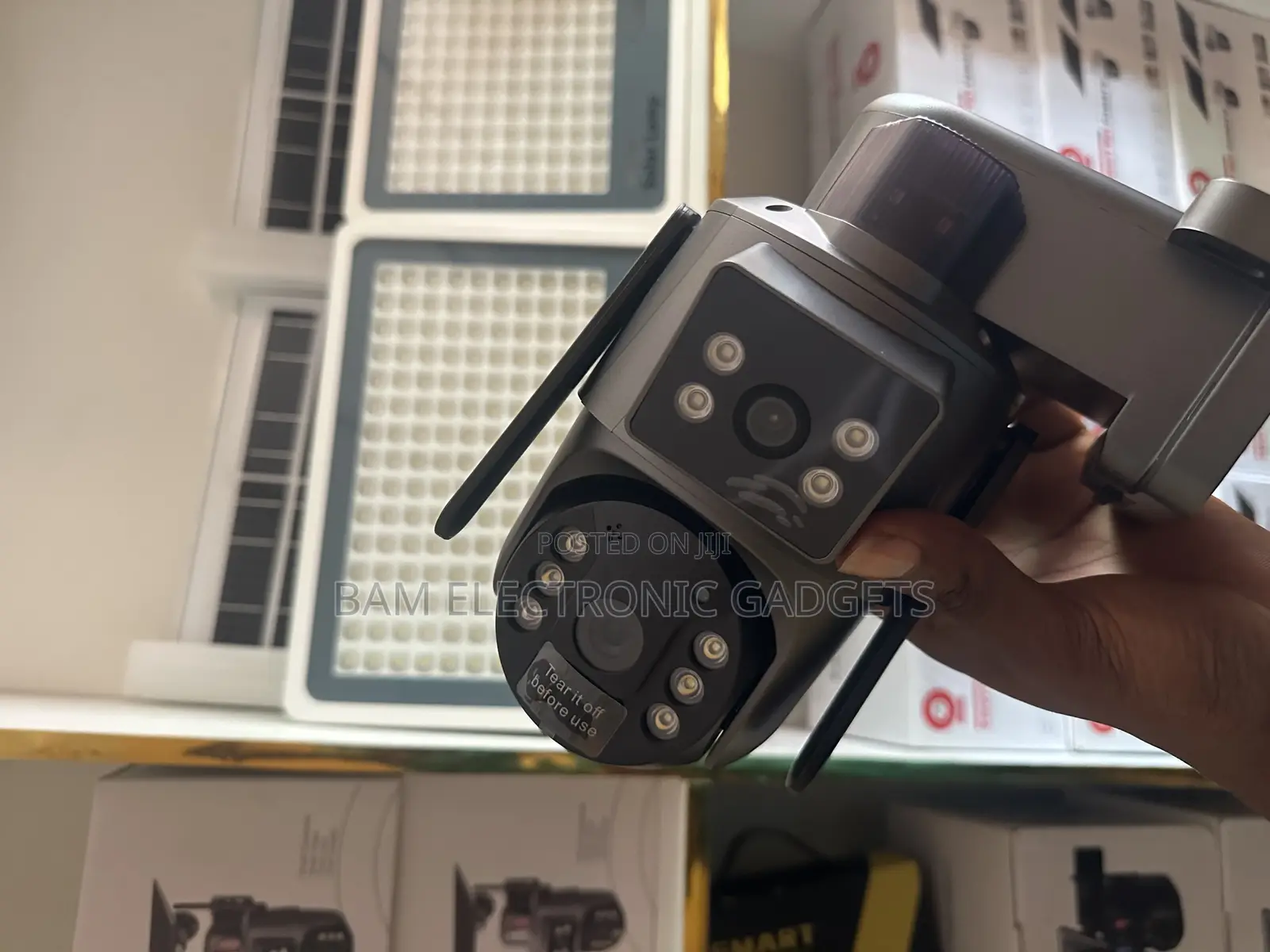 Ubox 4g Solar CCTV Camera Ubox