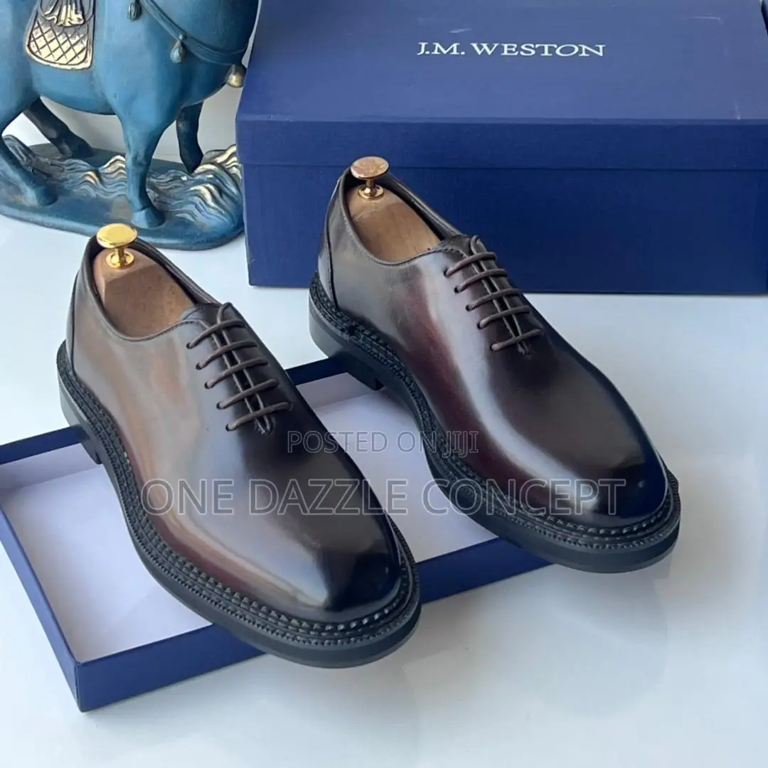J.M Weston Oxford Learher Men Shoe